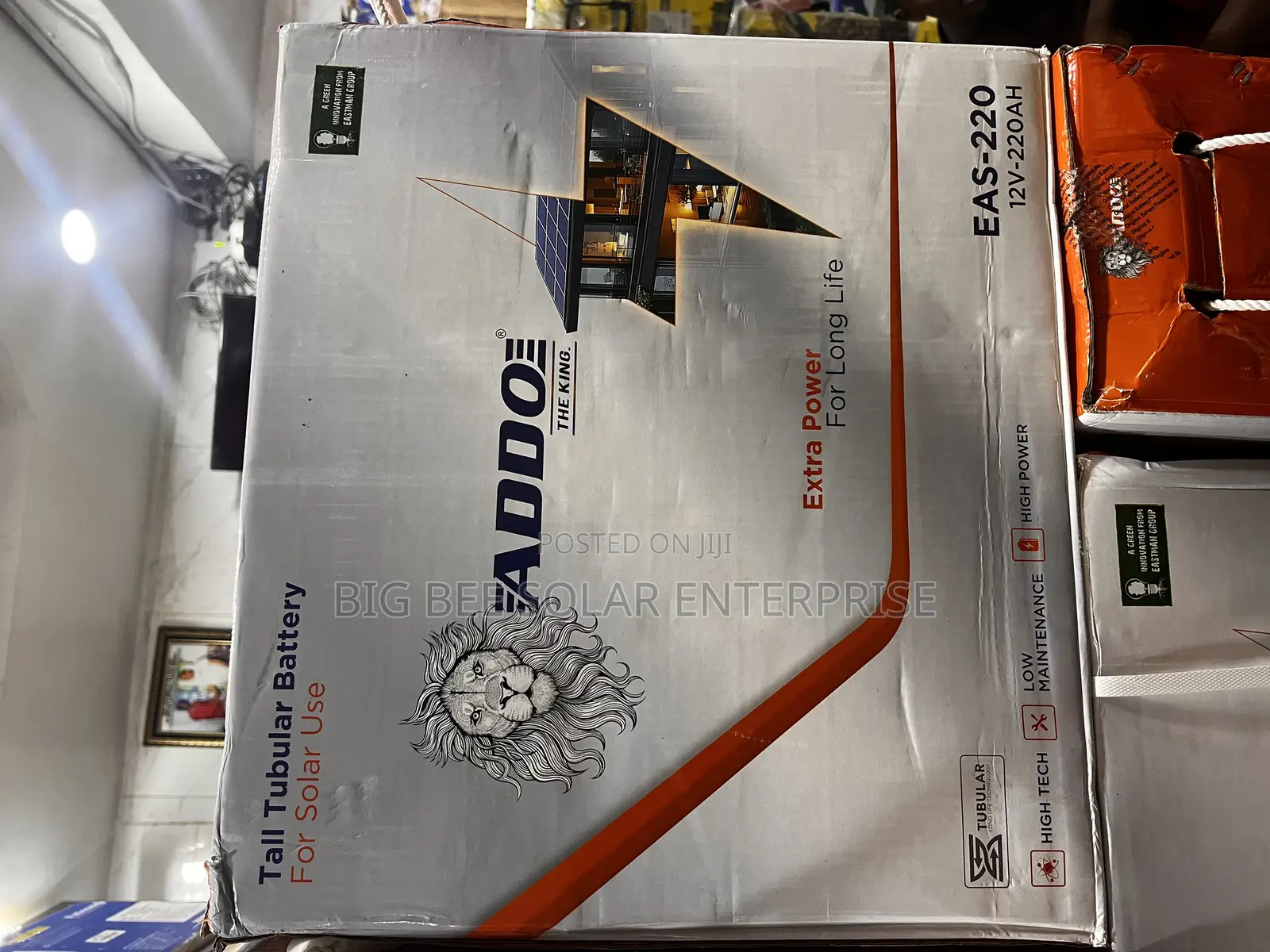 Addo 220ah 12v Tubular Battery