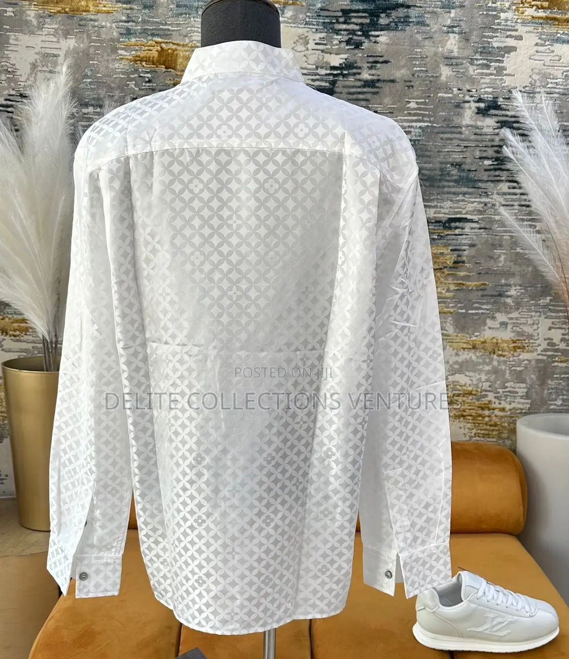 *Original Louis Vuitton Silk Shirt Available in Store  M — XXL