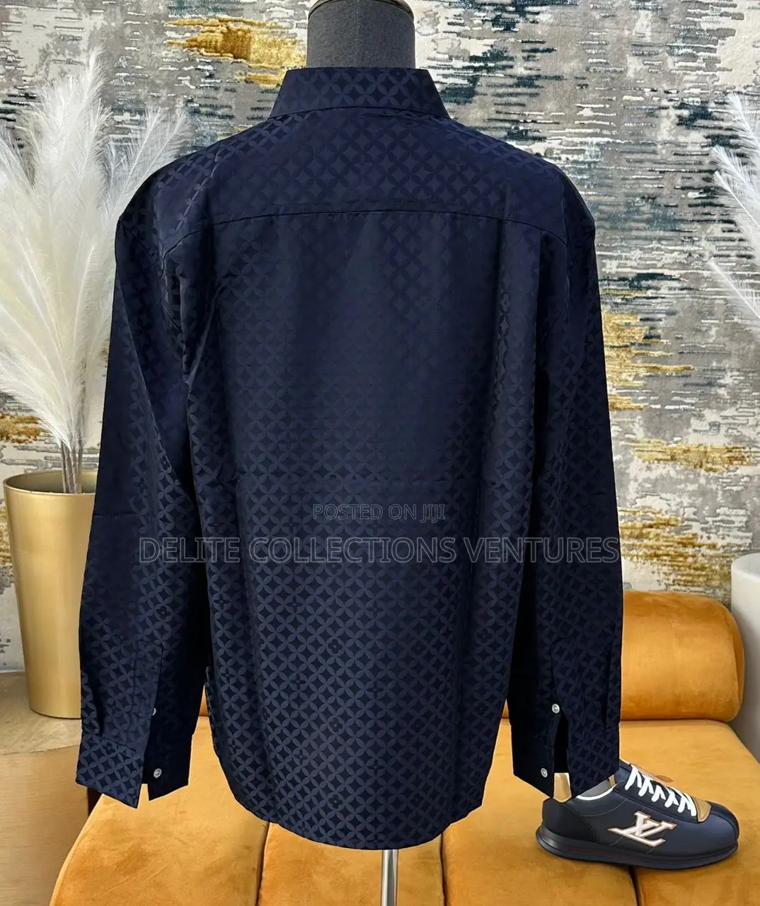 *Original Louis Vuitton Silk Shirt Available in Store  M — XXL