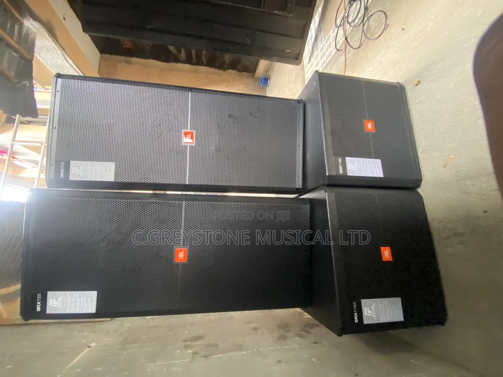 JBL Single Sub and JBL 15 Full Range