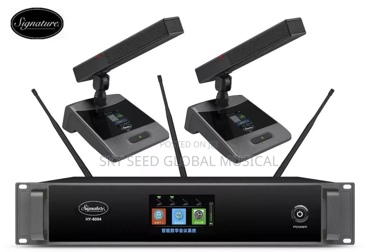 Original 2 Channel Wireless Conference Microphone