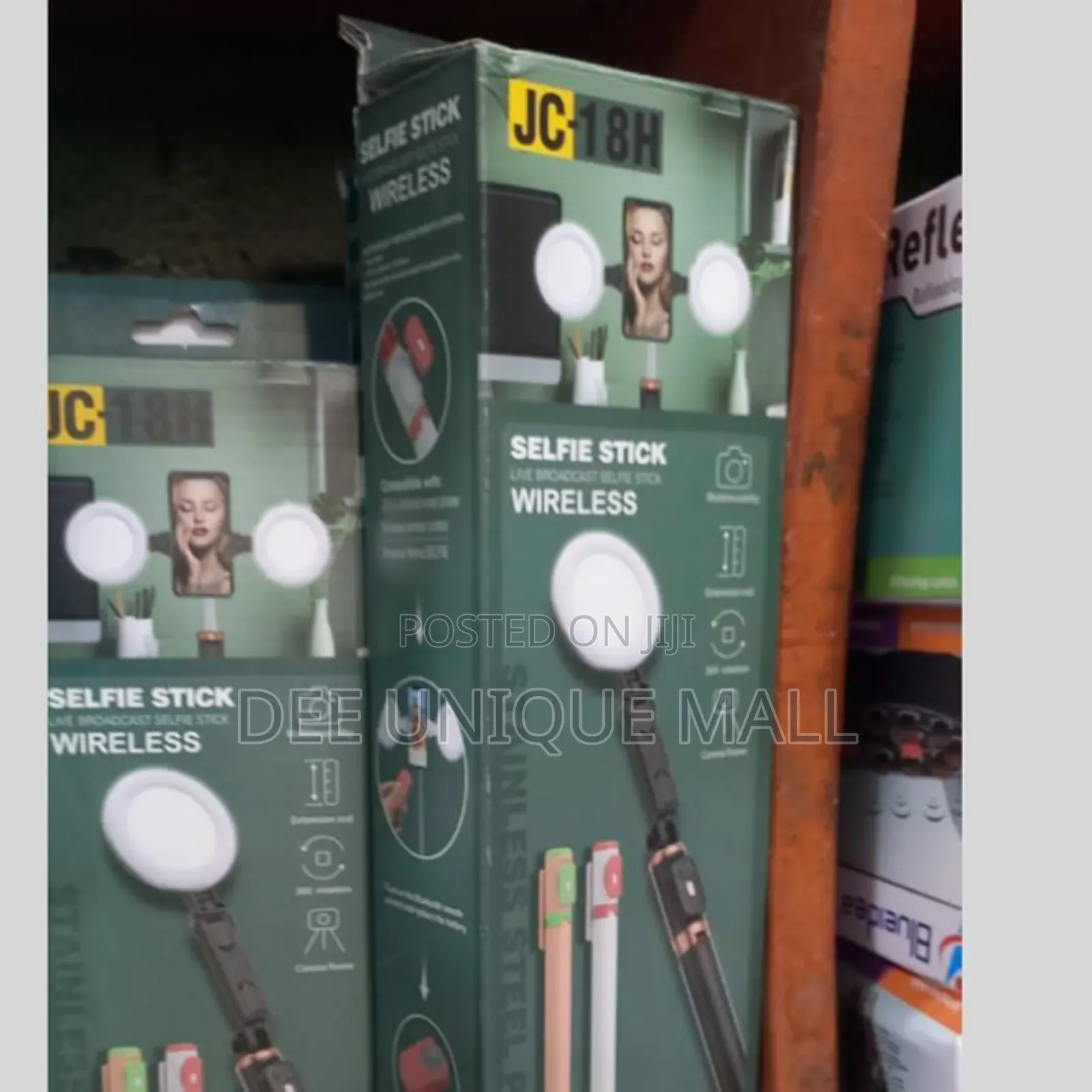 Jc-18h Wireless Selfie Stick And Tripod.