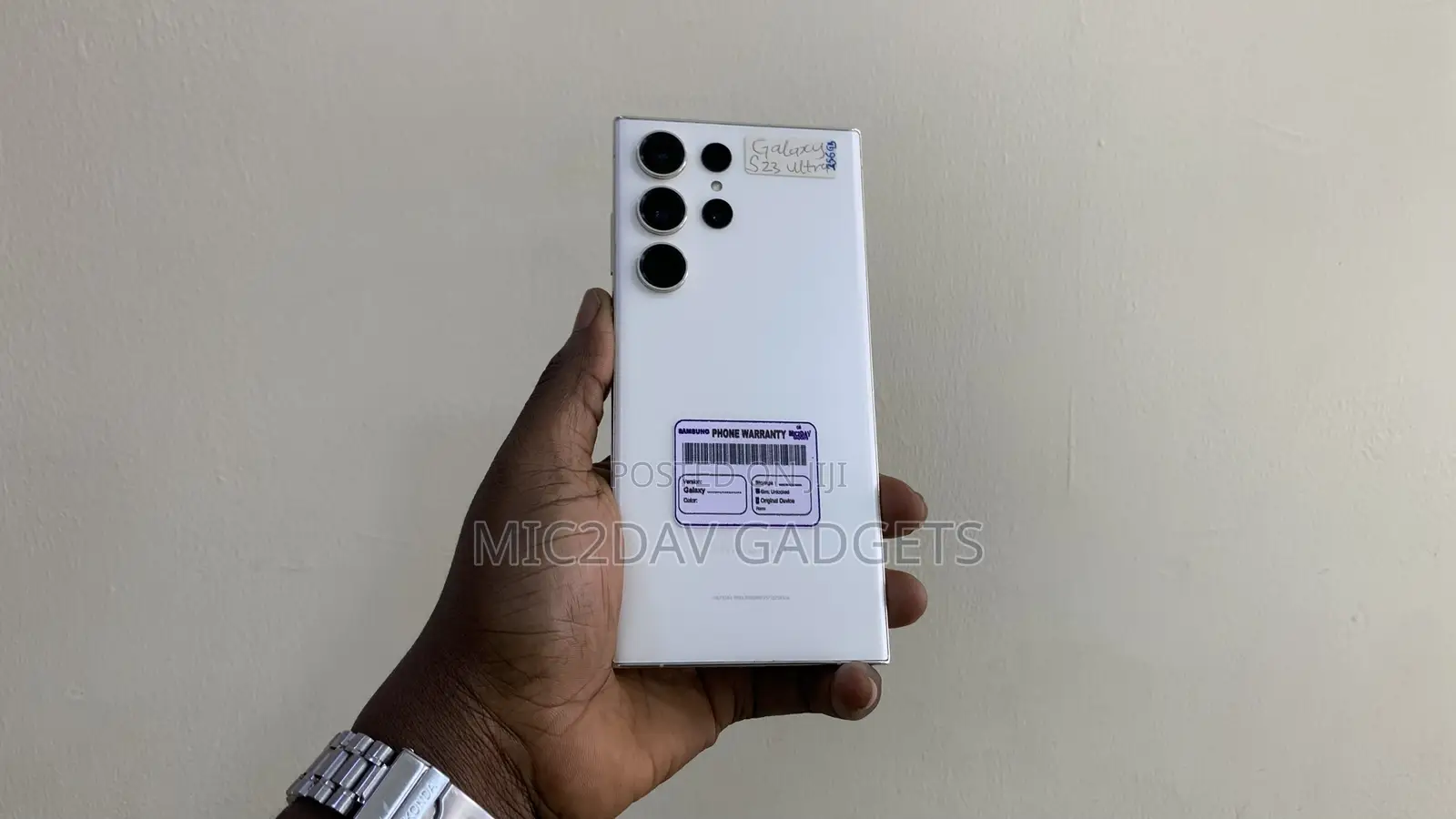 Samsung Galaxy S23 Ultra 256 GB White