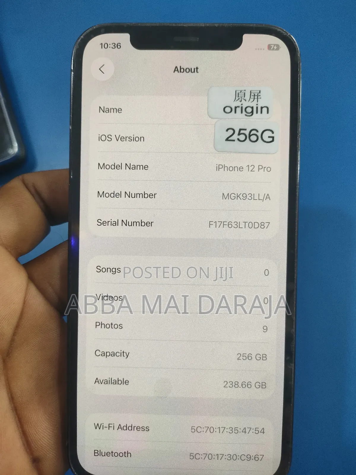 New Apple iPhone 12 Pro 256 GB Blue
