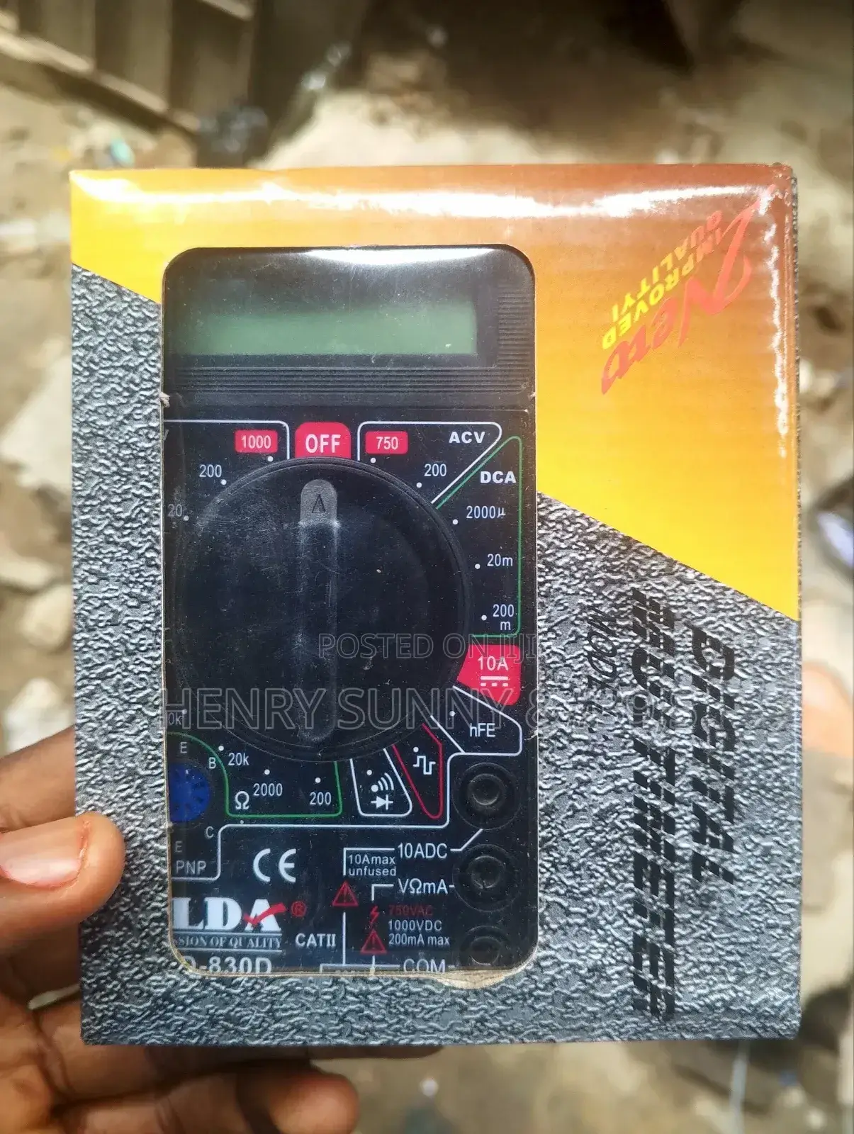 Digital Multimeter Mooel