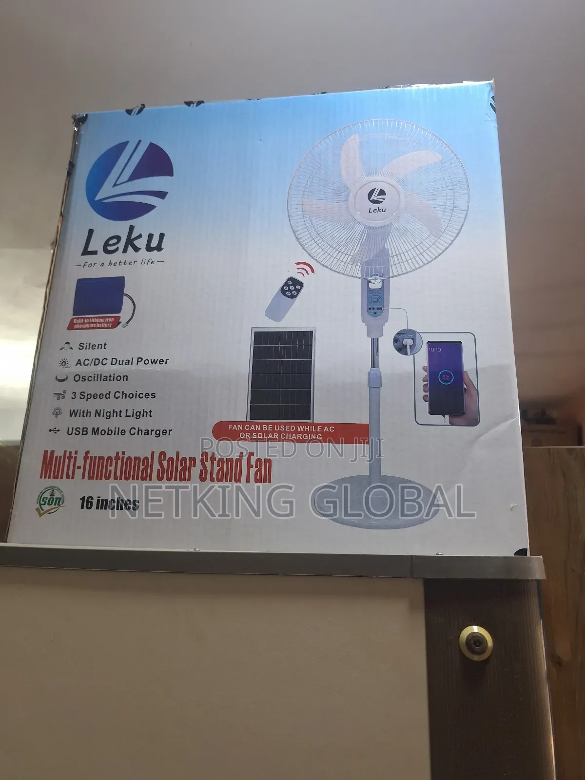 Anti Mosquito Solar Fan