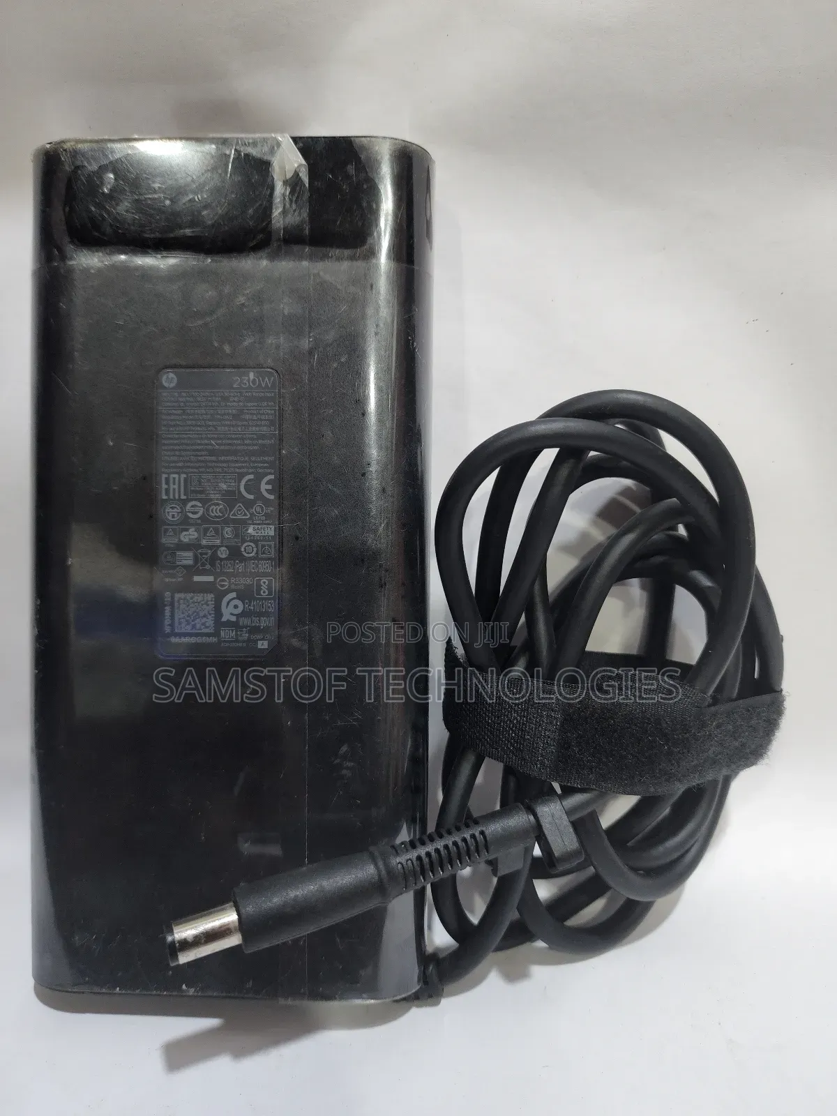 Hp Big Mouth Follow Come 230w Laptop Power Adapter Charger.