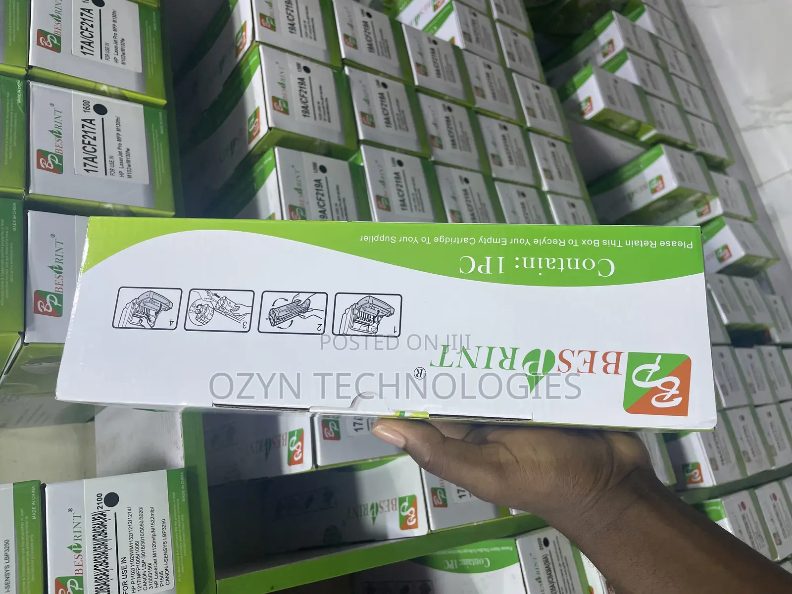 Hp 125a Toner Cartridge Blue