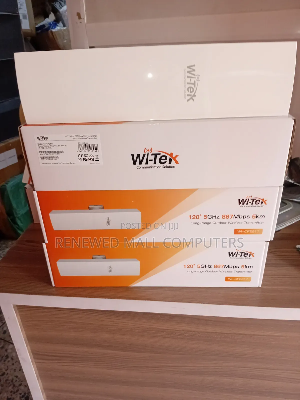 Wi-Tek Wi-Cpe817 Communication Solution Long Range Outdoor Wireless