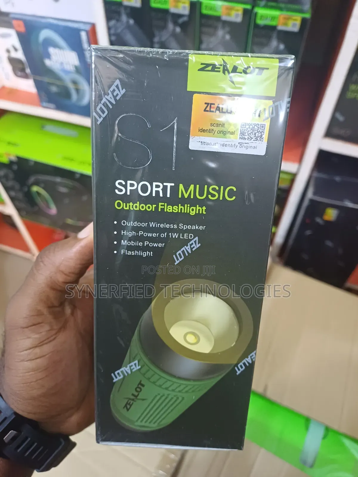 Zealot S1 Sport Music Outdoor Flashlight
