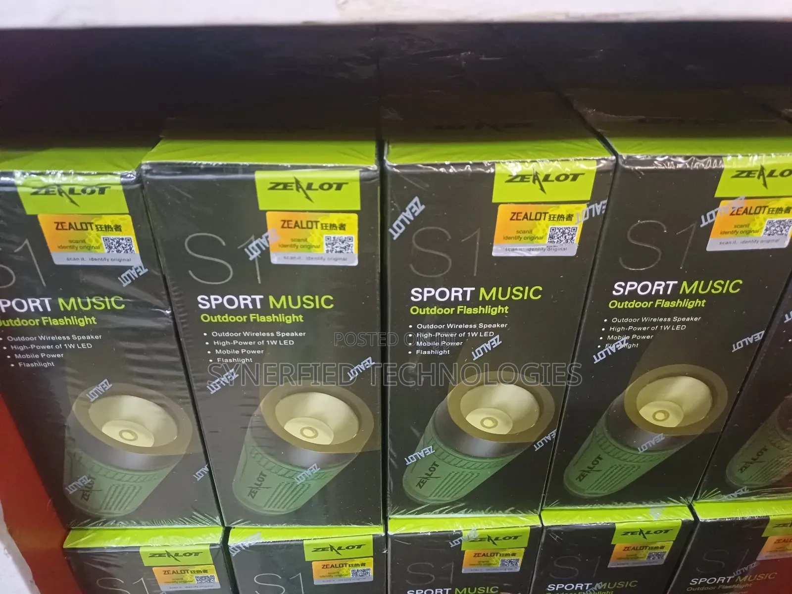 Zealot S1 Sport Music Outdoor Flashlight