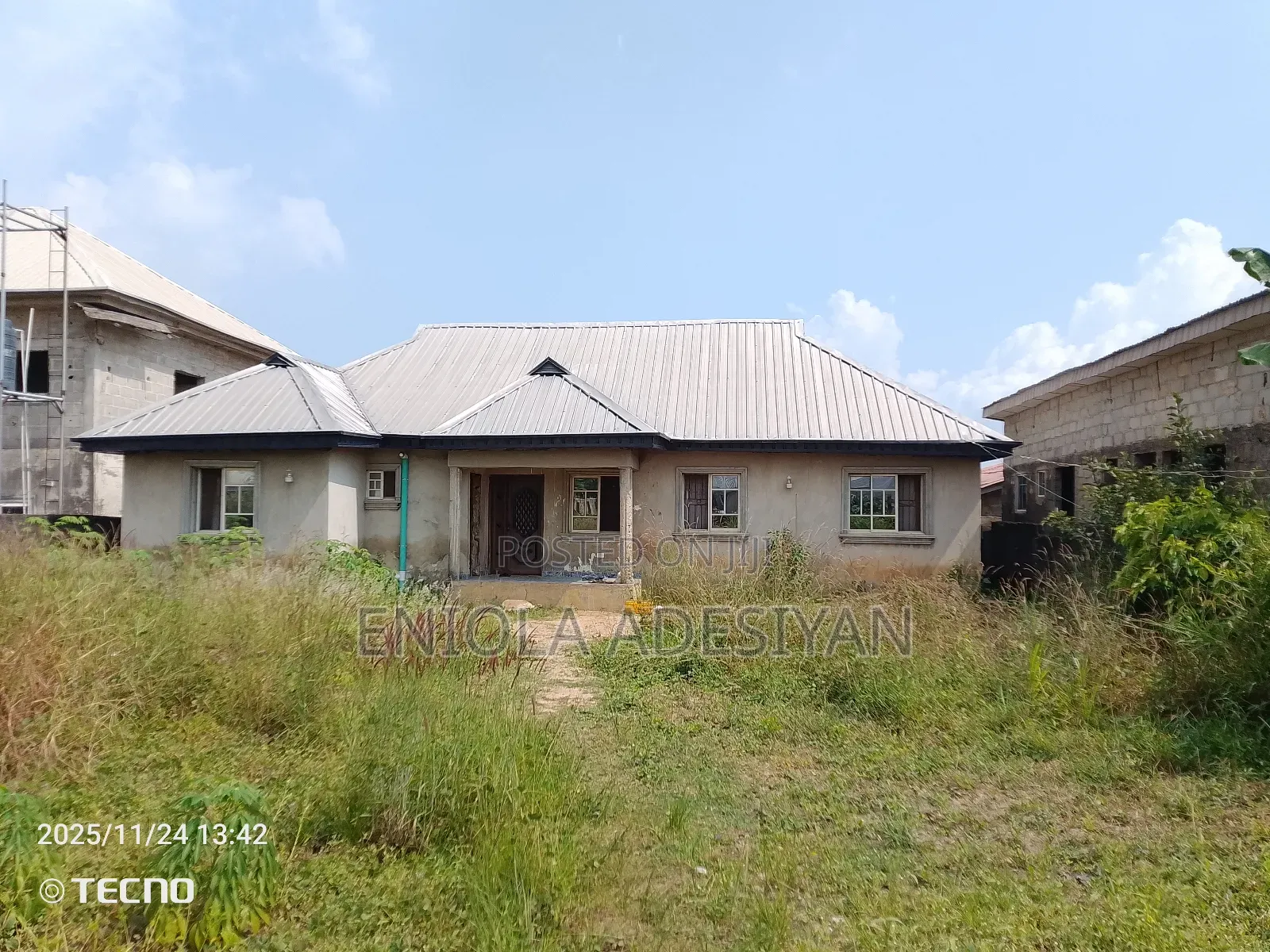 Furnished 3bdrm Bungalow in Bomode Oku Dangote, Igbogbo for sale