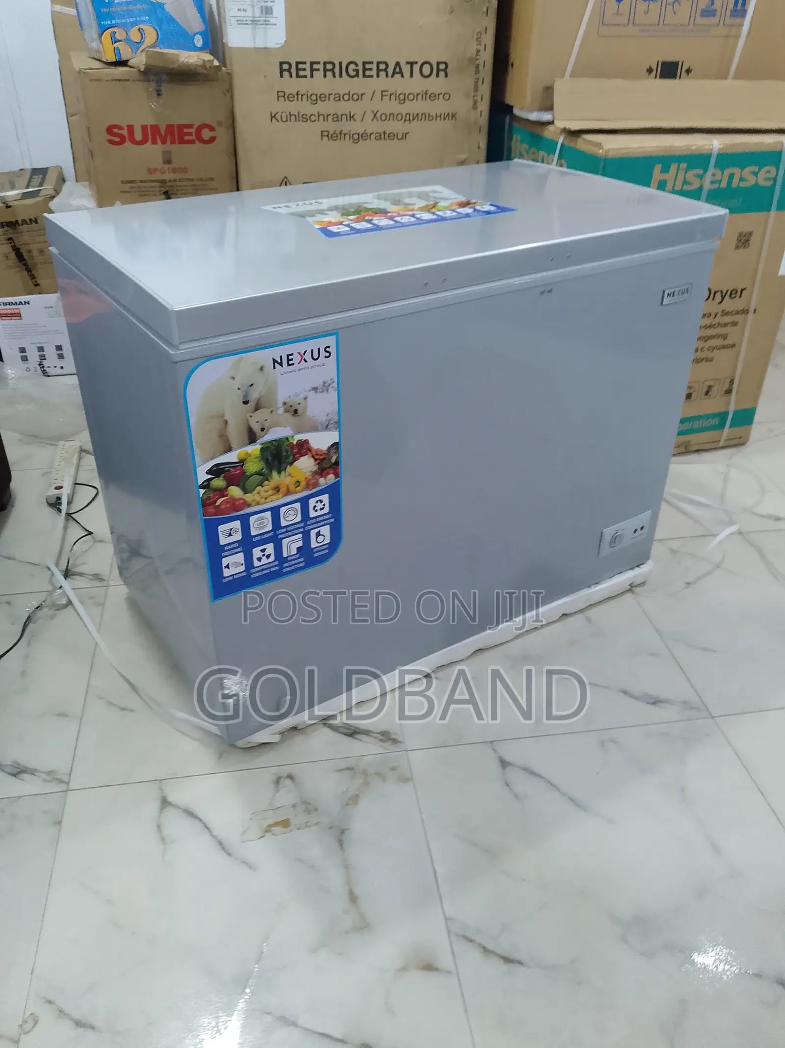 Nexus 300l Chest Freezer – Large Capacity
