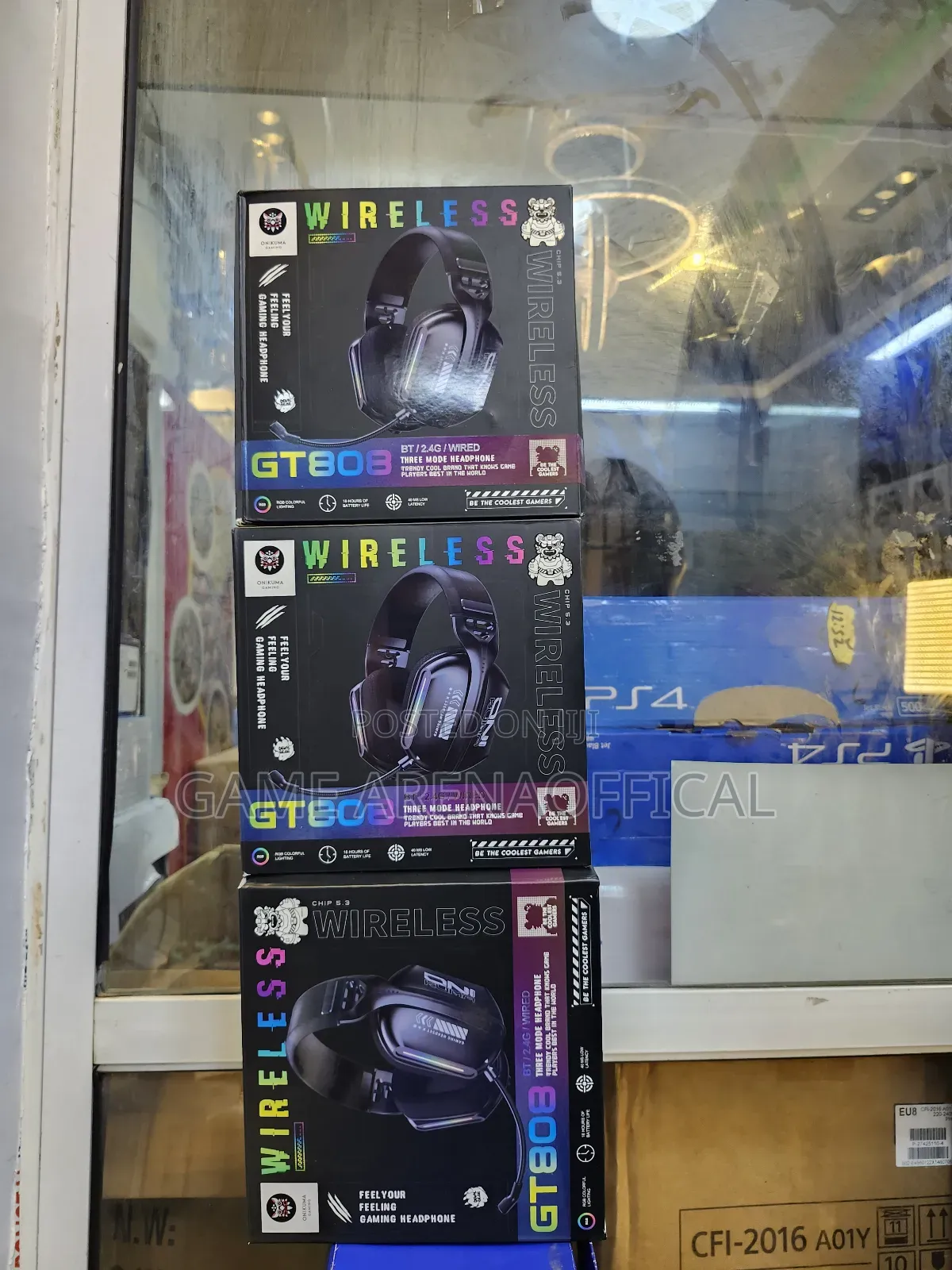 Gt808 Gaming Headset – RGB Lights + 20mw Hi-Fi Audio