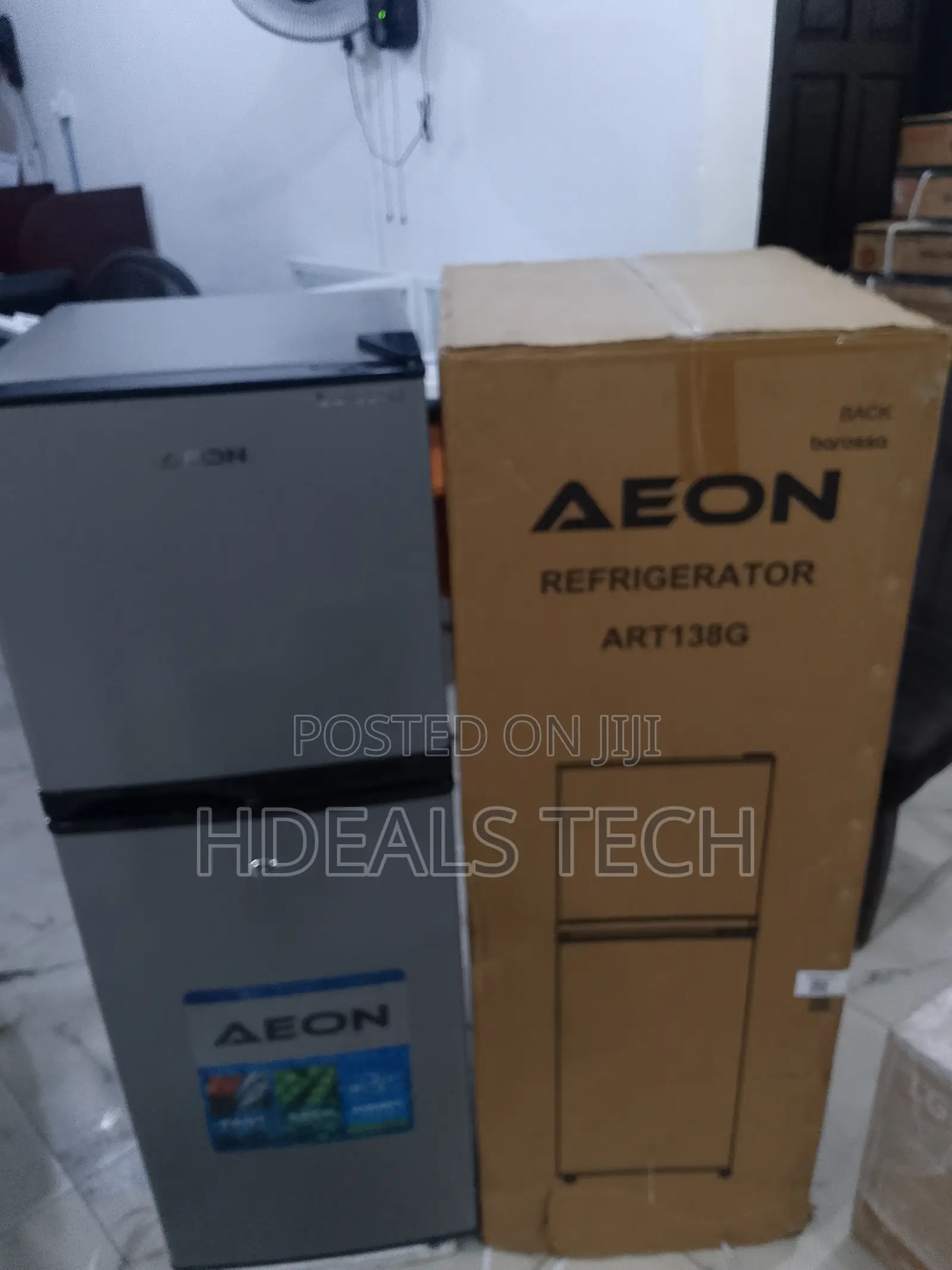 138l Capacity Aeon Double Door D-Frost Fridge
