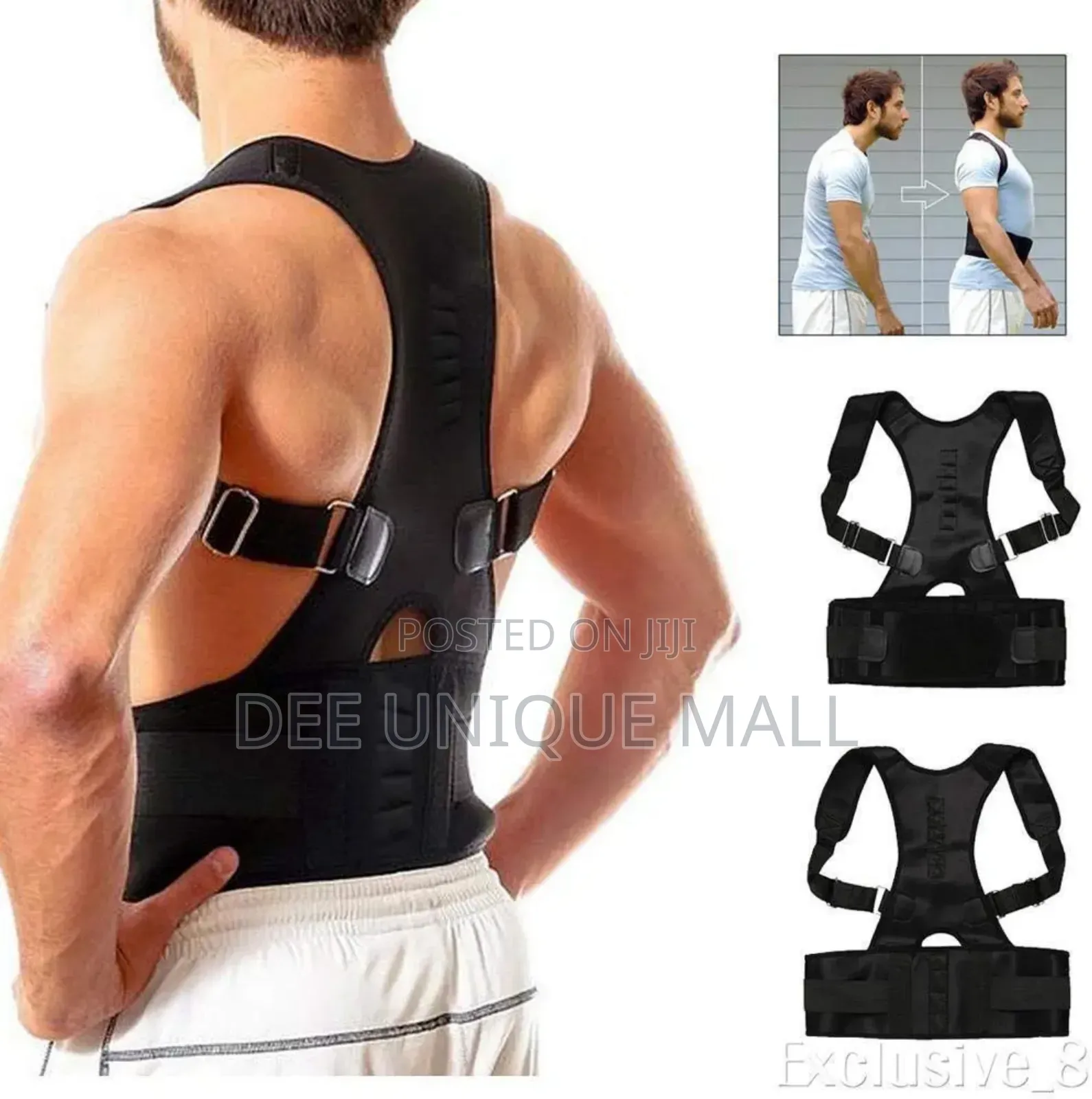 Real Doctor Posture Corrector Lower and Upper Back Pain Relief