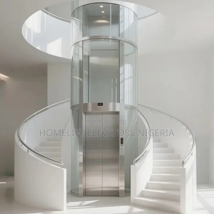 Frameless Glass Home Elevator Lift System