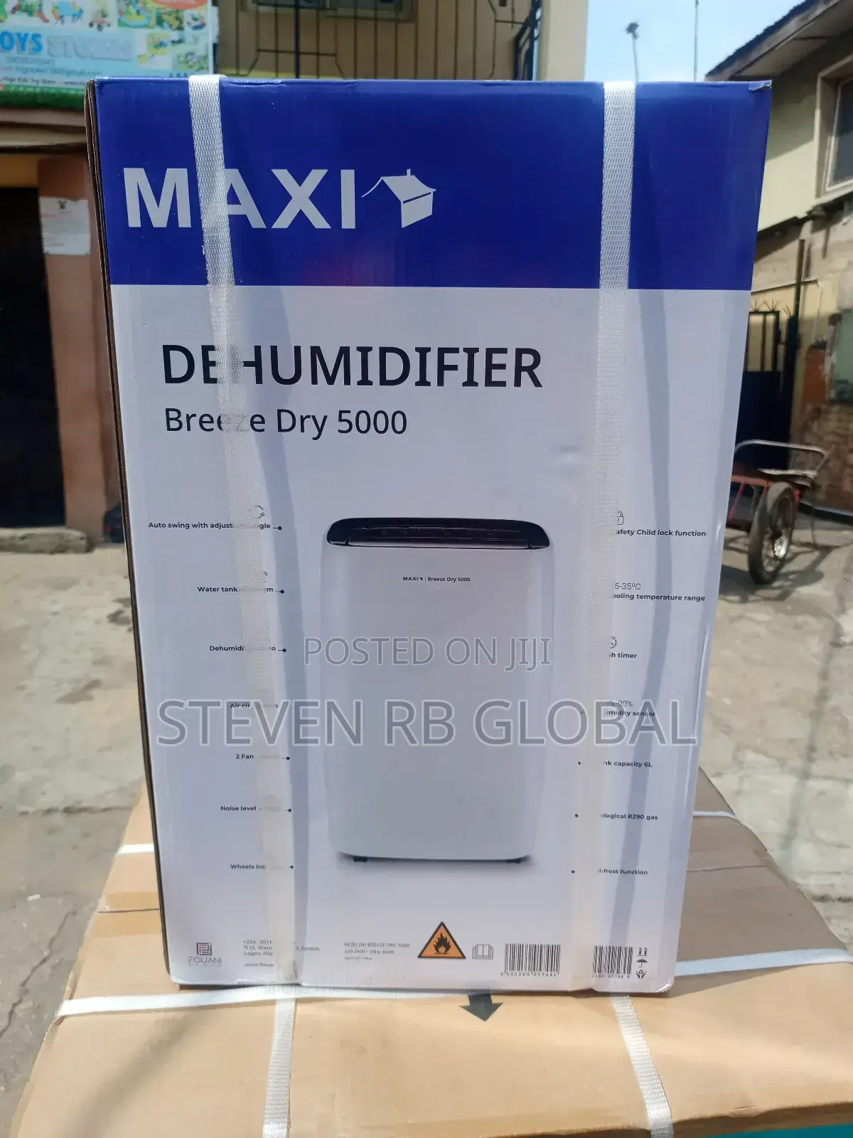 Maxi Dehumidifier 20l – Breeze Dry 5000 (Maxidh5000-20l)