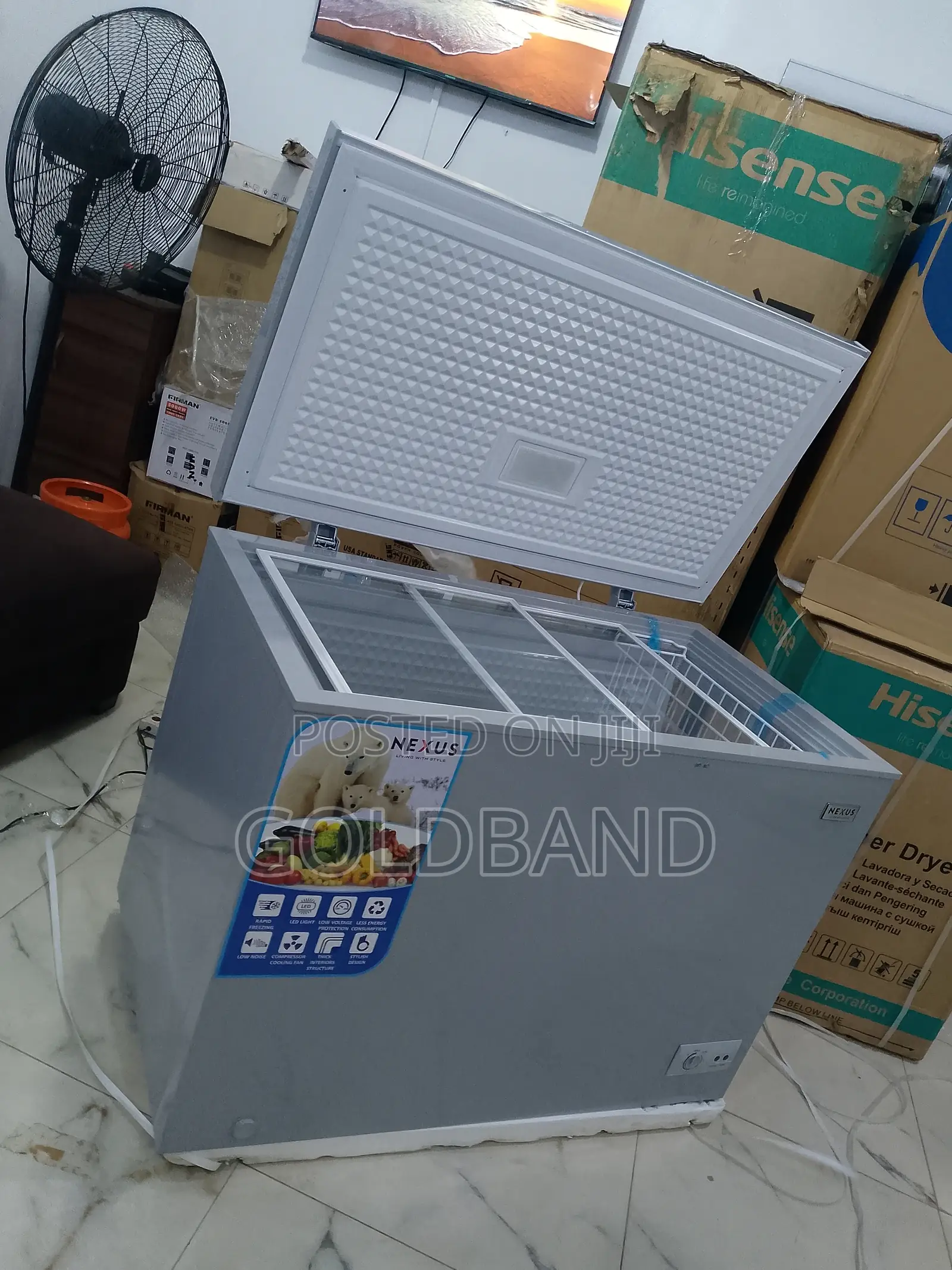 Nexus 300l Chest Freezer – Spacious Interior