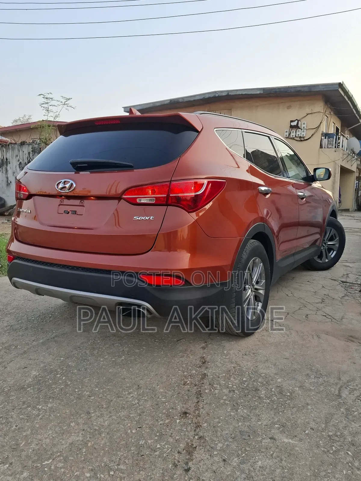 Hyundai Santa Fe 2015 Orange