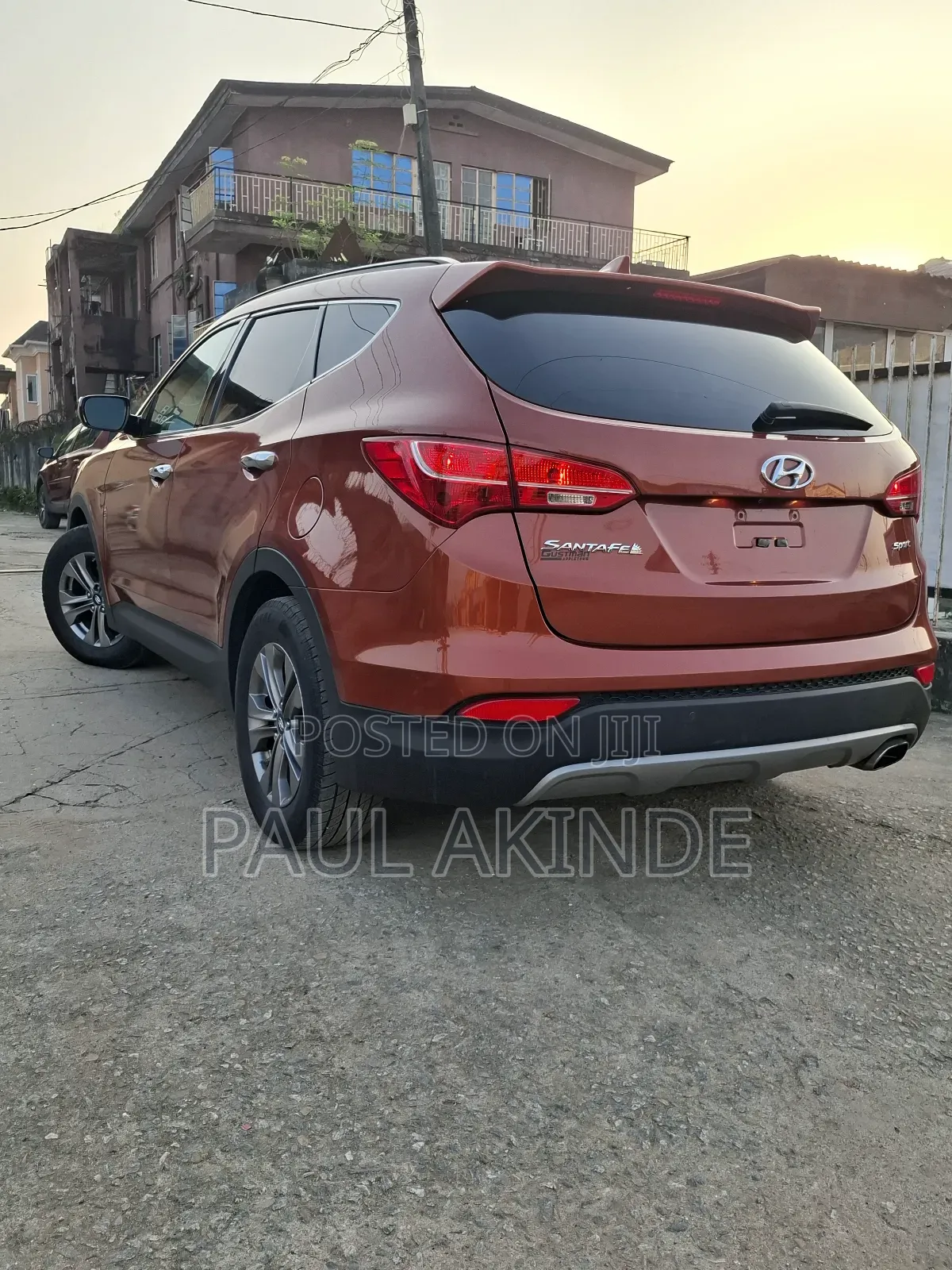 Hyundai Santa Fe 2015 Orange