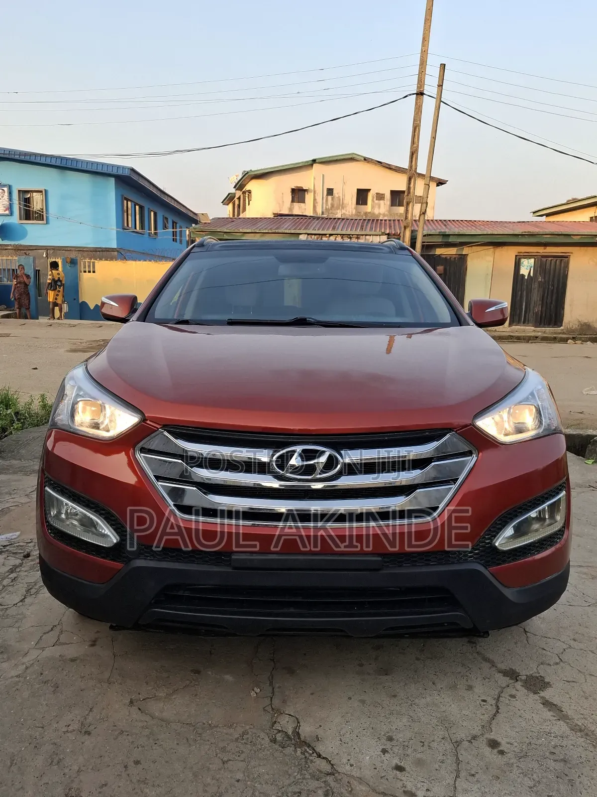 Hyundai Santa Fe 2015 Orange