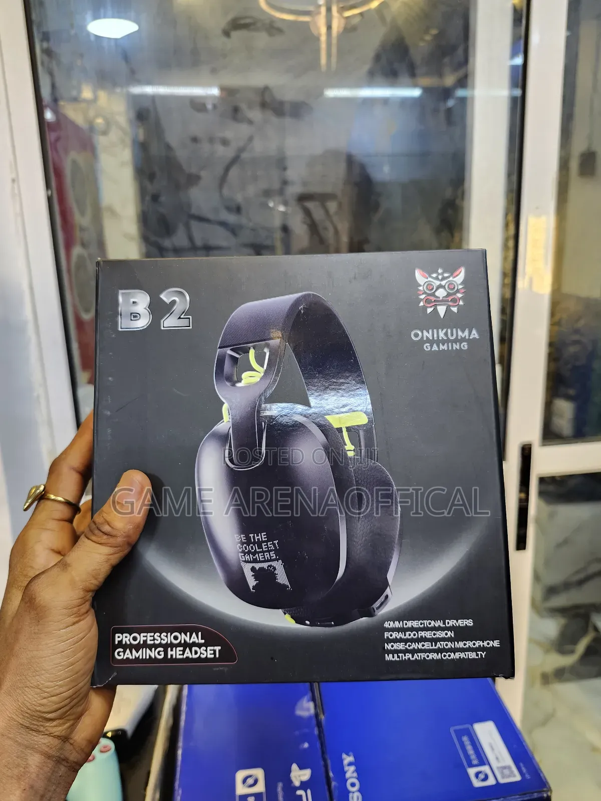 Onikuma B2 – 20mw Clear Sound + Comfortable Ear Pads