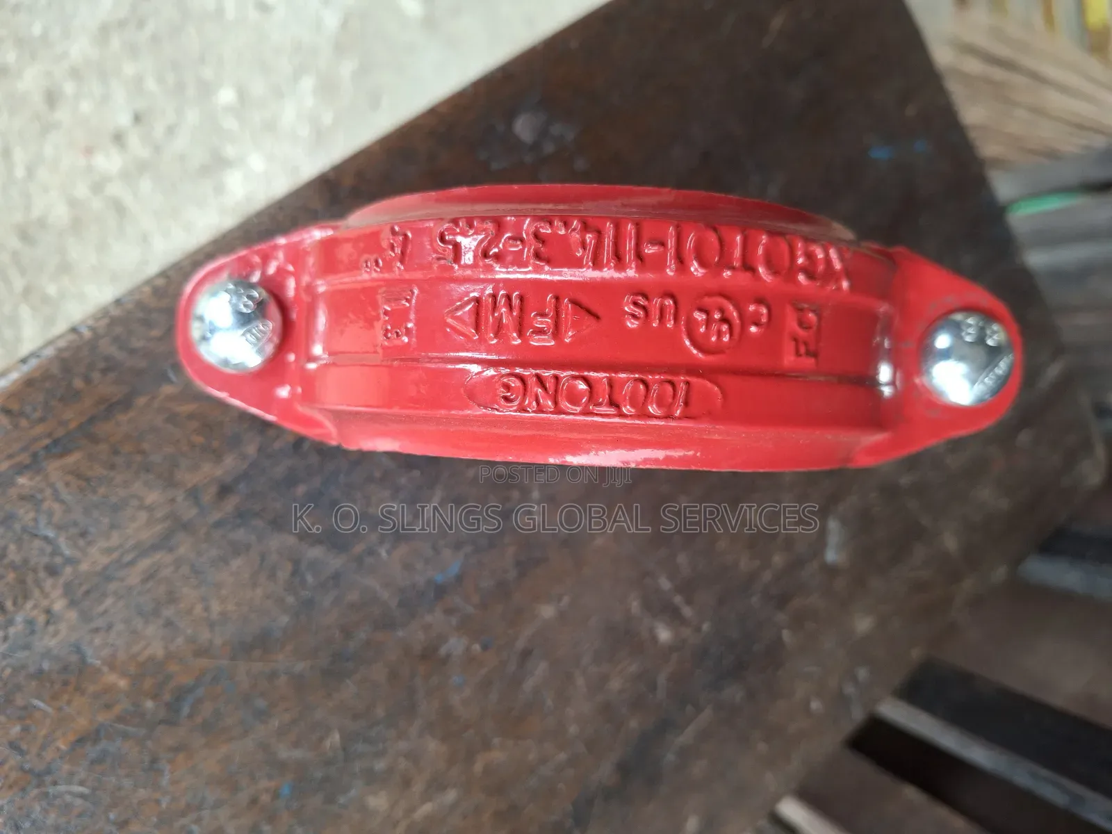 4" Vitaulic Clamp