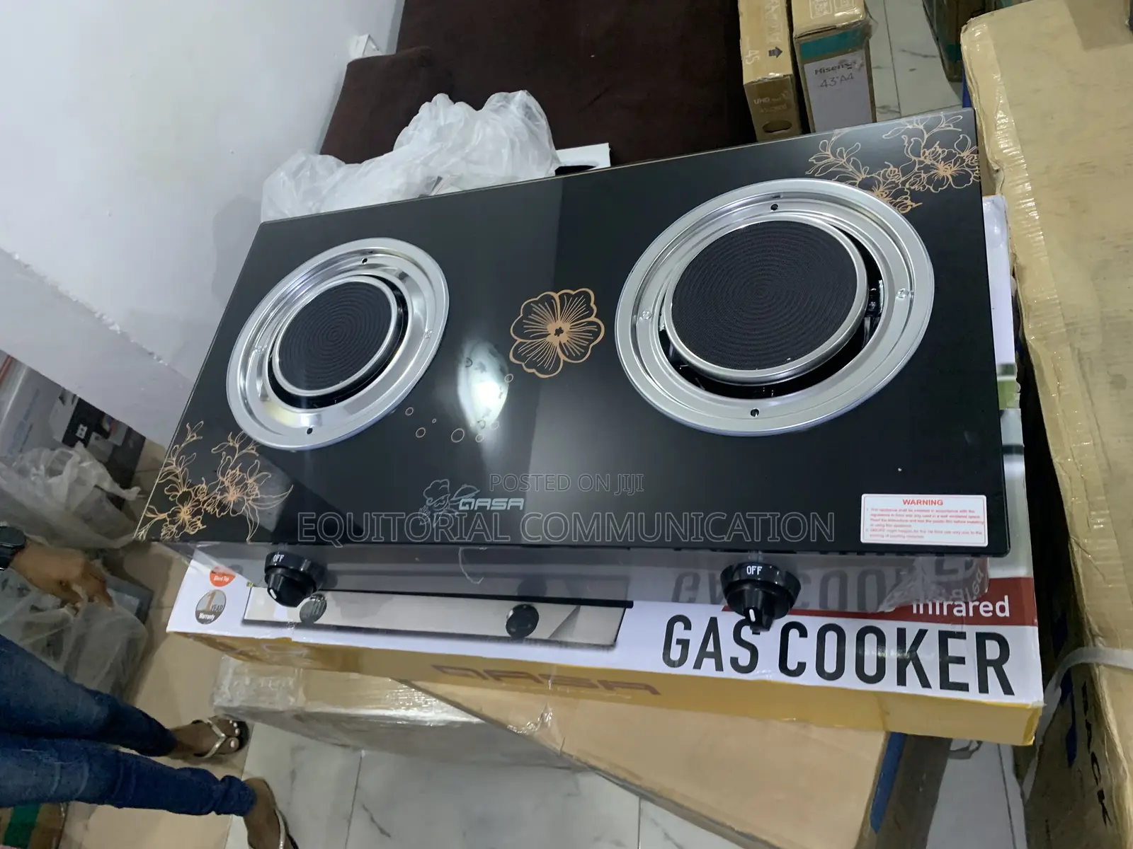 Qasa High-Performance Infrared Burner Cooker