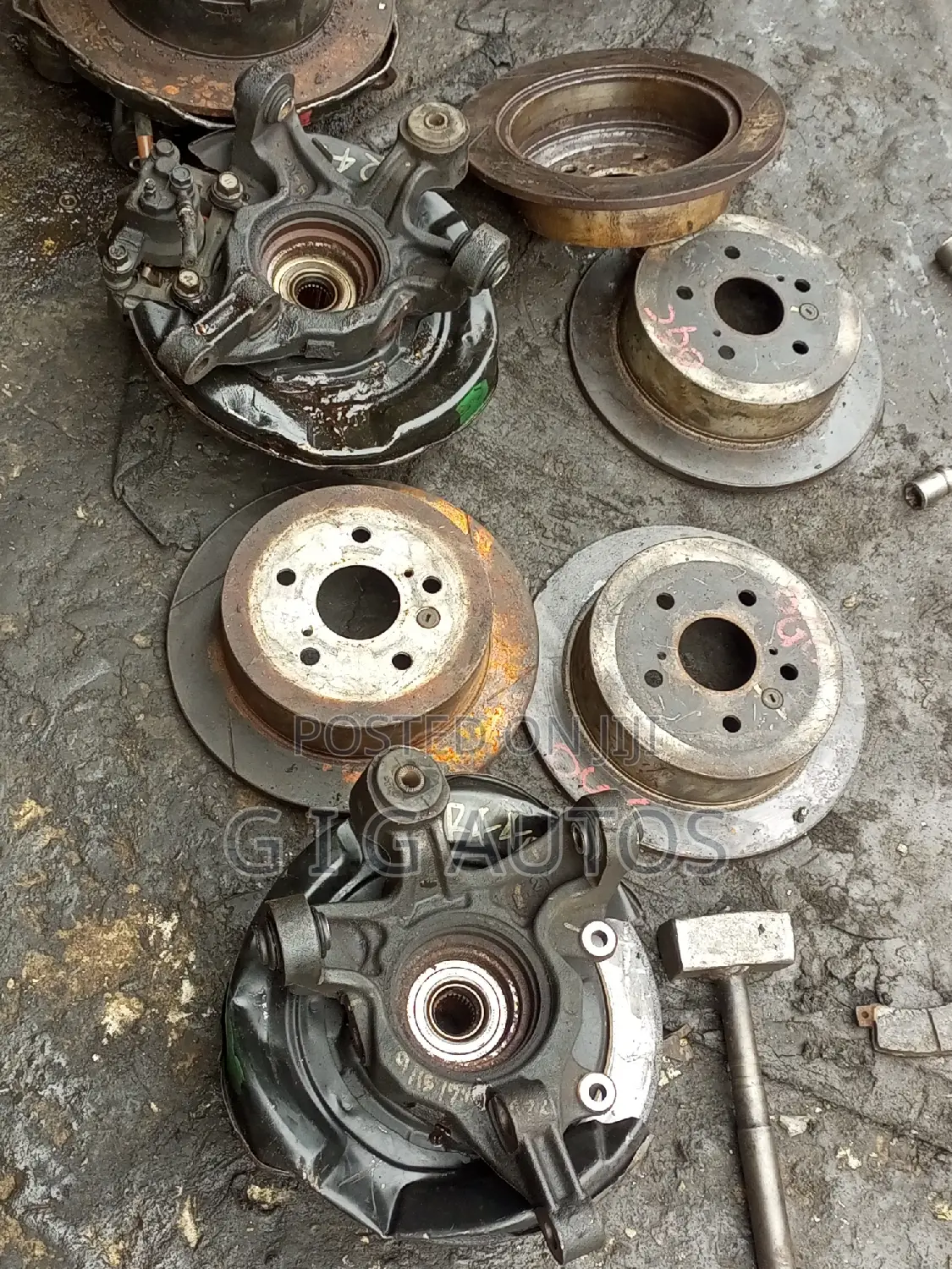 Complete Back Bearing (Hub) Lexus Rx330
