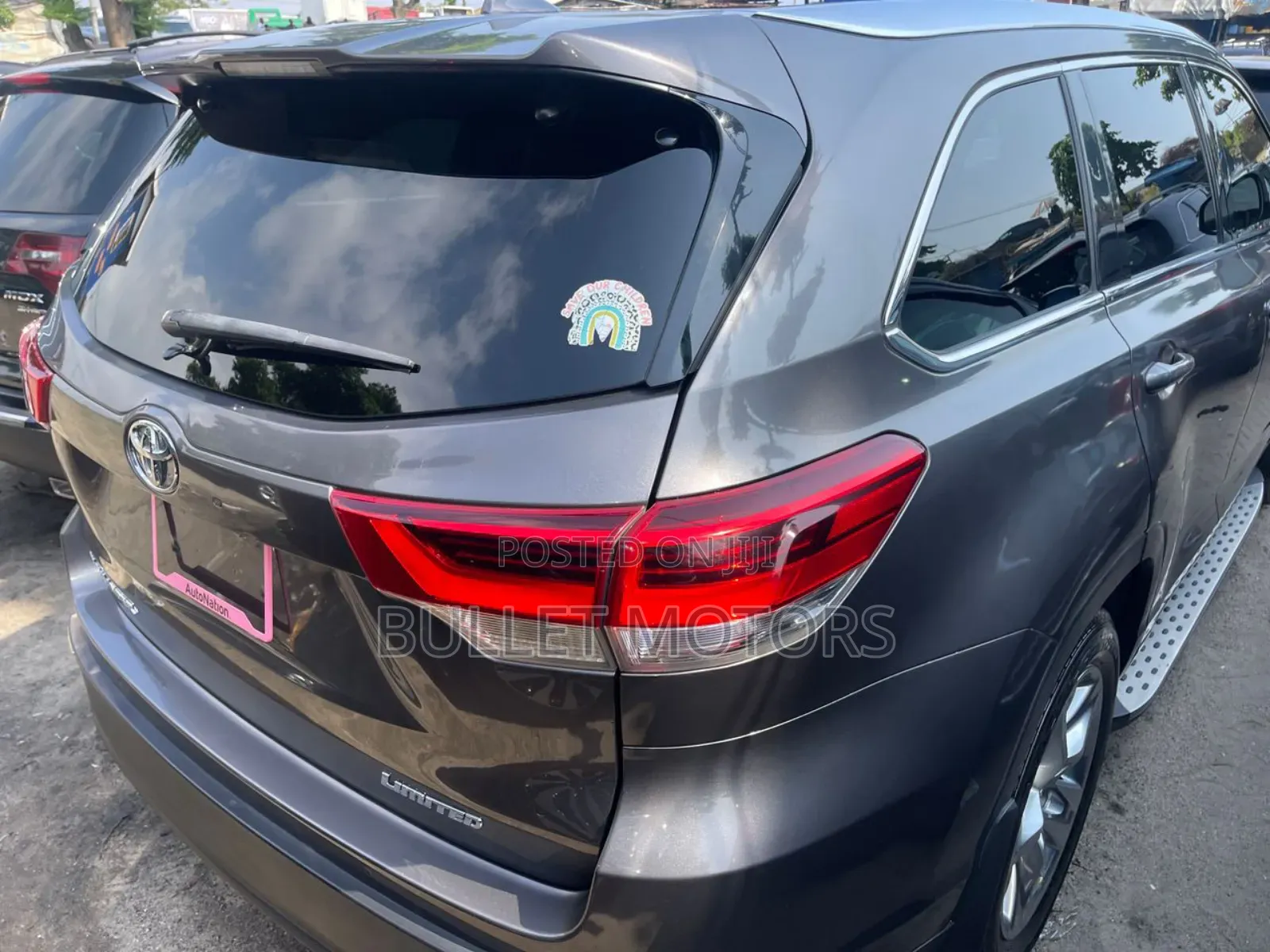 Toyota Highlander Limited 4x2 V6 (3.5L 6cyl 8A) 2017 Gray