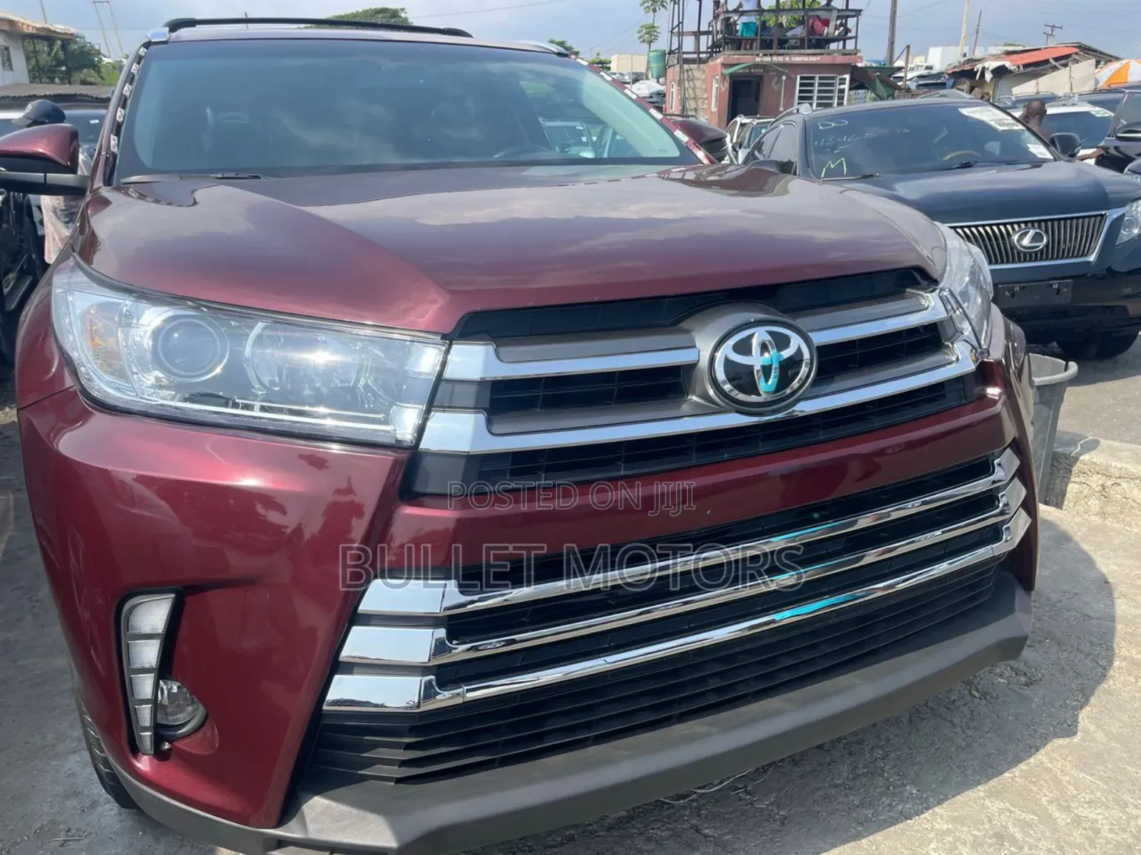 Toyota Highlander Limited 4dr SUV (3.5L 6cyl 6A) 2015 Red