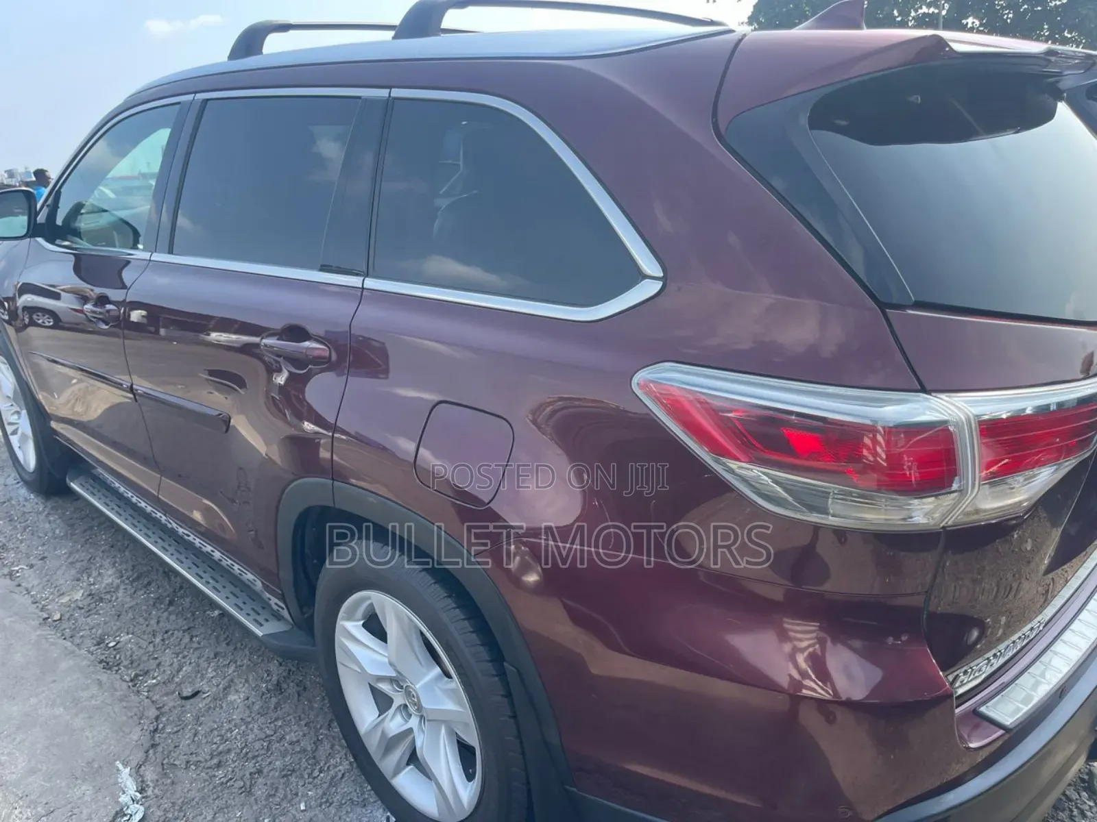 Toyota Highlander Limited 4dr SUV (3.5L 6cyl 6A) 2015 Red