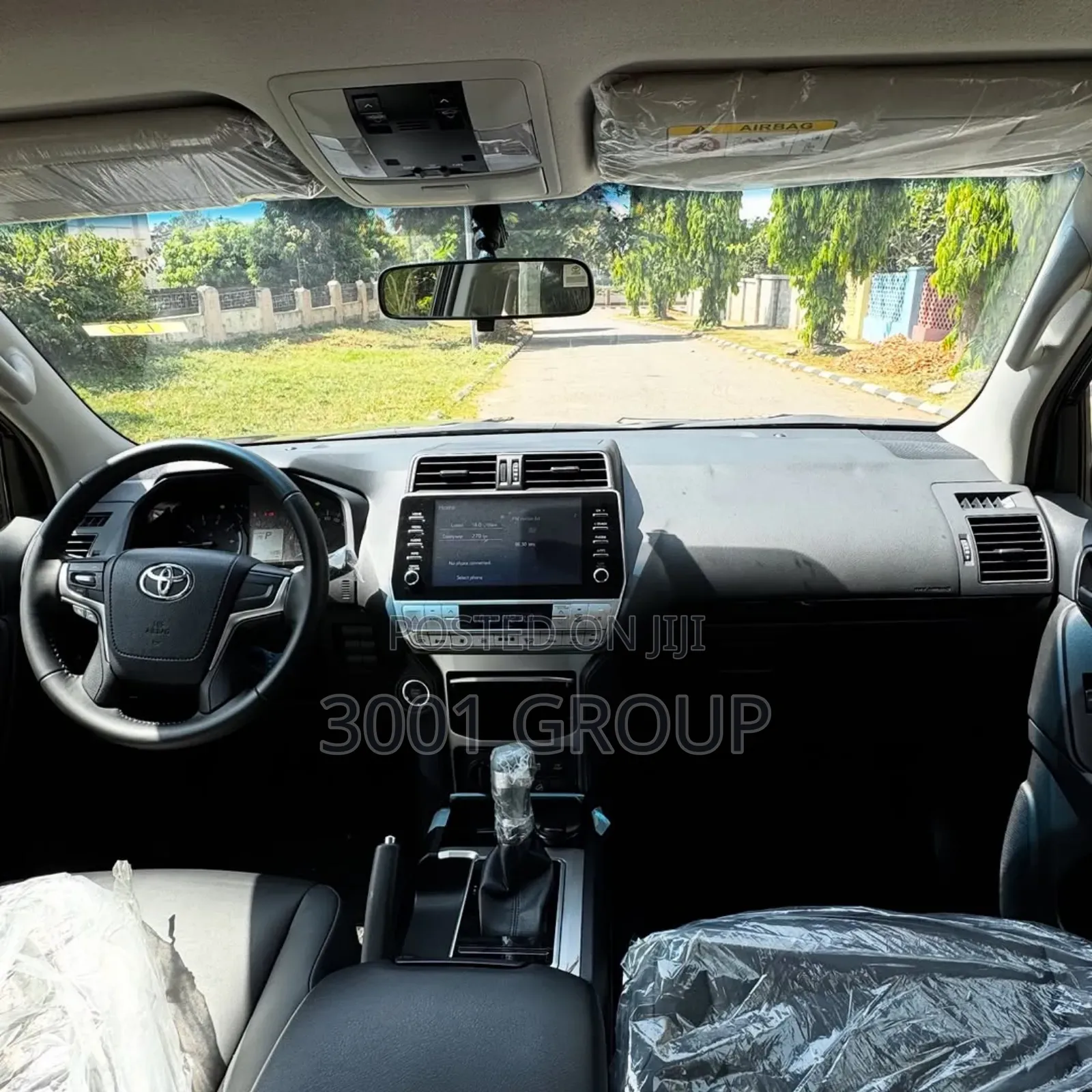 New Toyota Land Cruiser Prado 2023 Black