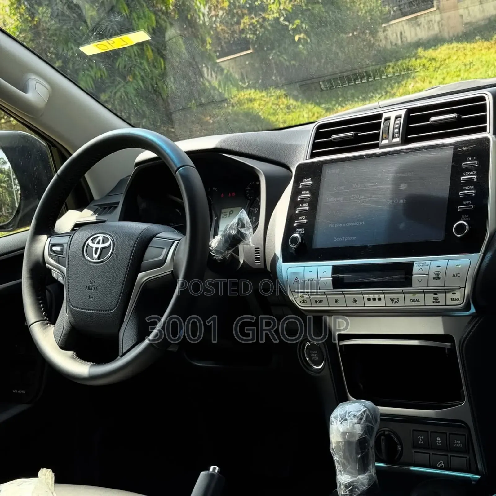 New Toyota Land Cruiser Prado 2023 Black