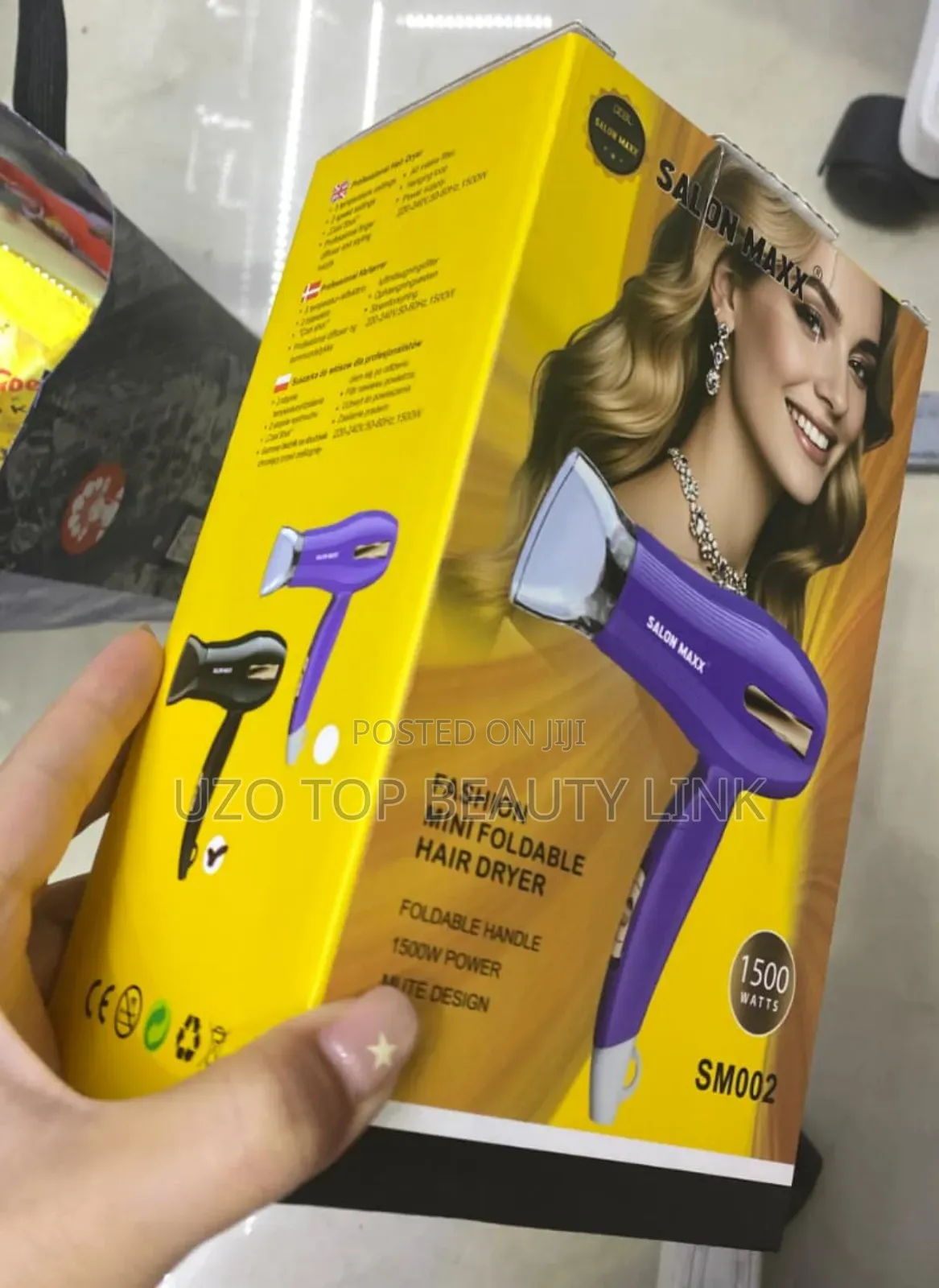 Salon Maxx Hot Foldable Hand Dryer