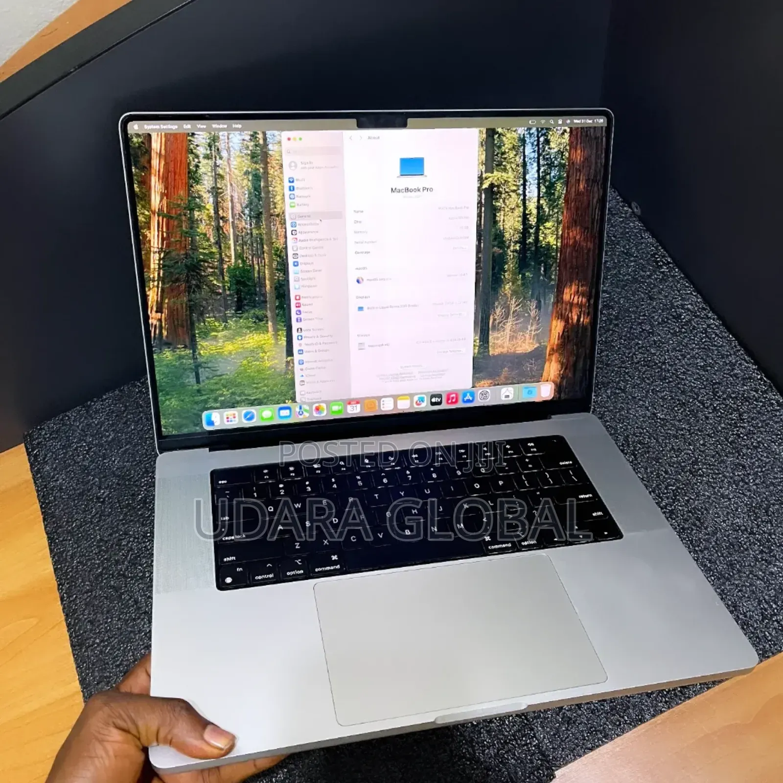 Laptop Apple MacBook Pro 2021 M1 16GB Apple M1 Pro SSD 512GB