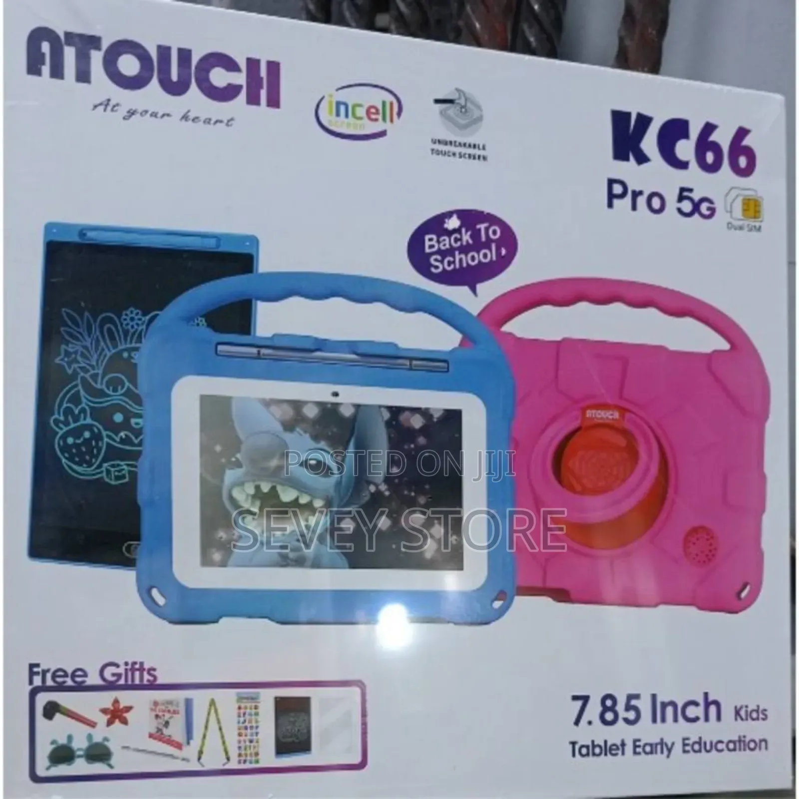 Atouch Kc66 Pro Kids Tablet 5g - 7.85" - 8gb Ram - 256gb Rom - Sim