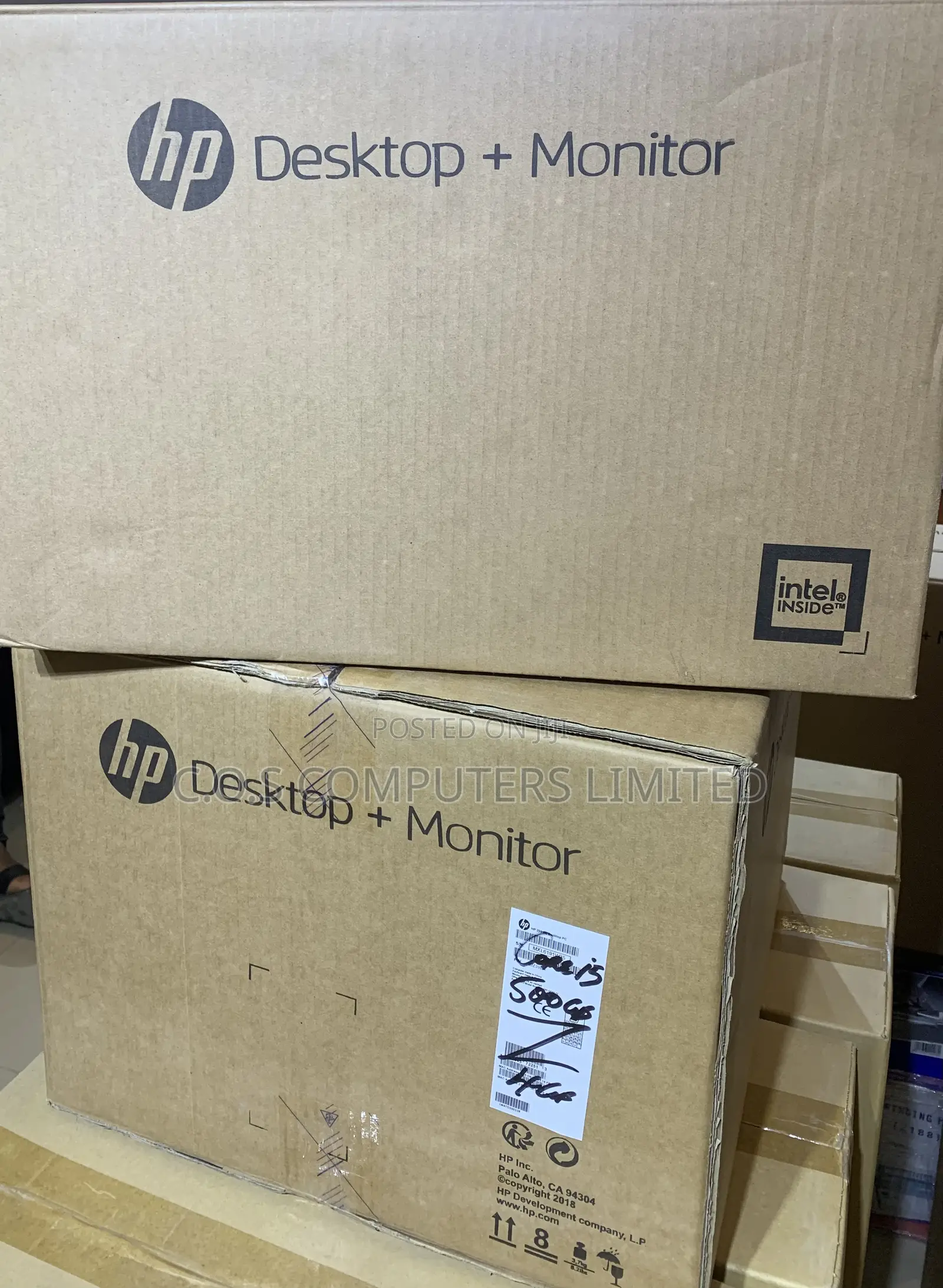 New Desktop Computer HP 8GB Intel Core I5 HDD 500GB