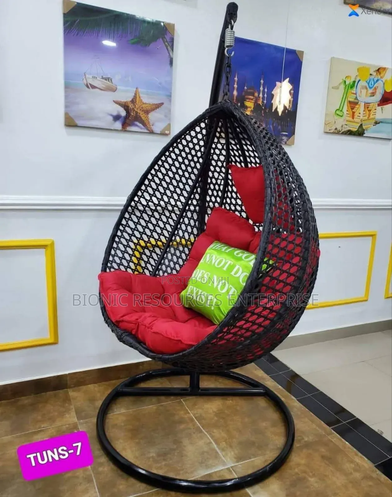 Rattan Swing Chair