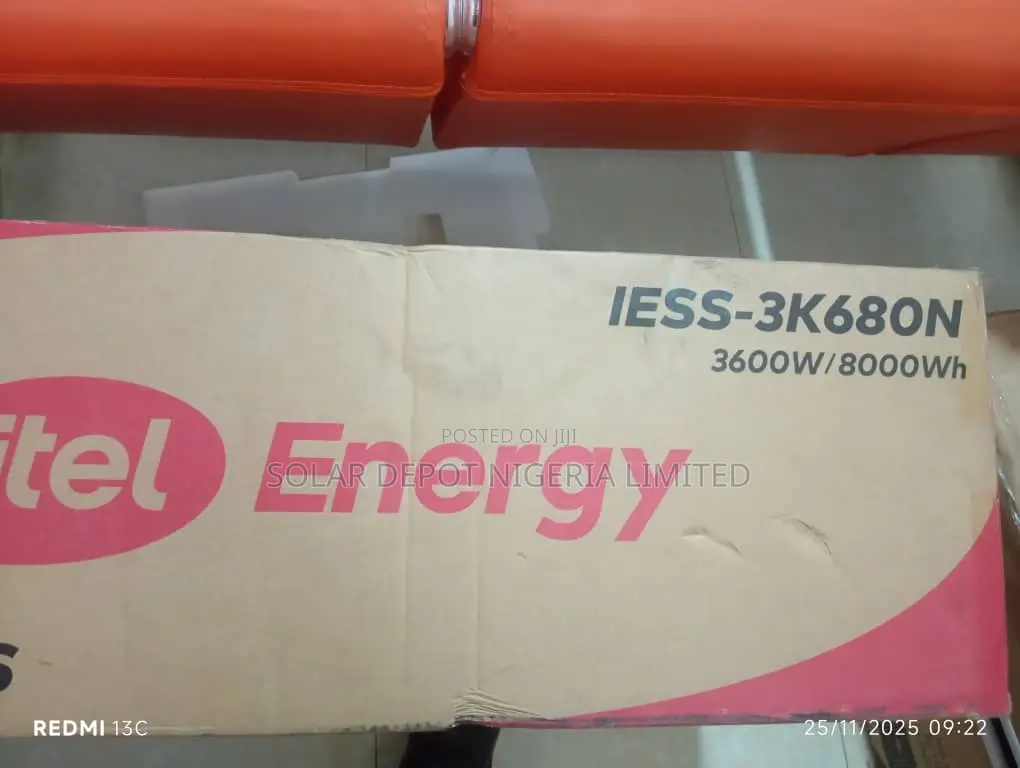 Itel 3.6kw Inverter With 8kwh Battery All-in-One Solar System