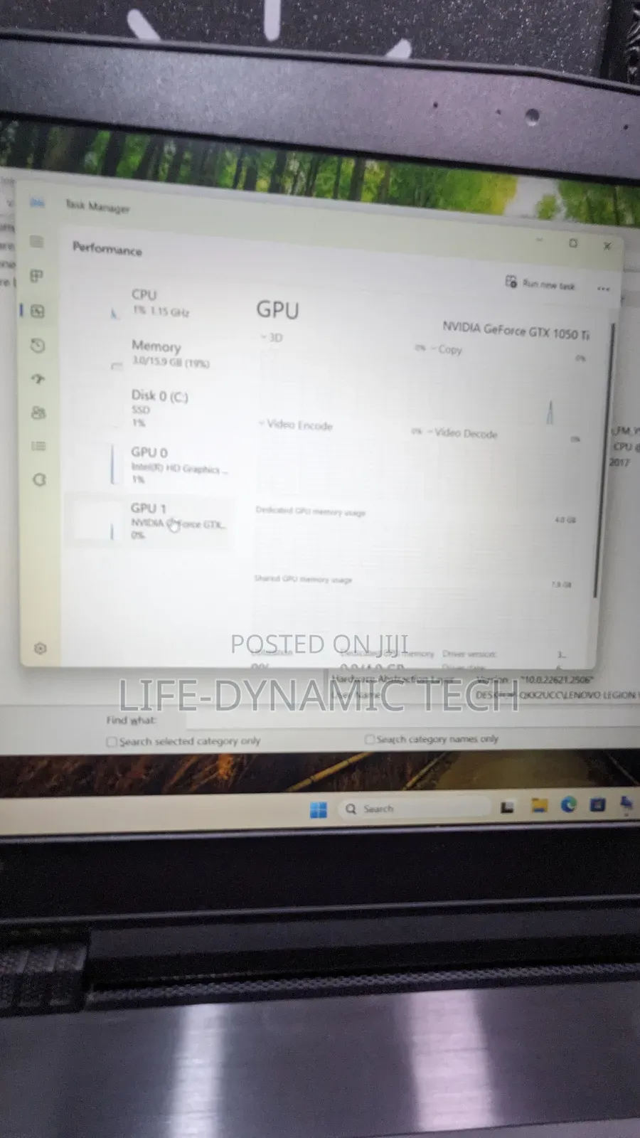 Laptop Lenovo Legion Y520 16GB Intel Core I5 SSD 512GB