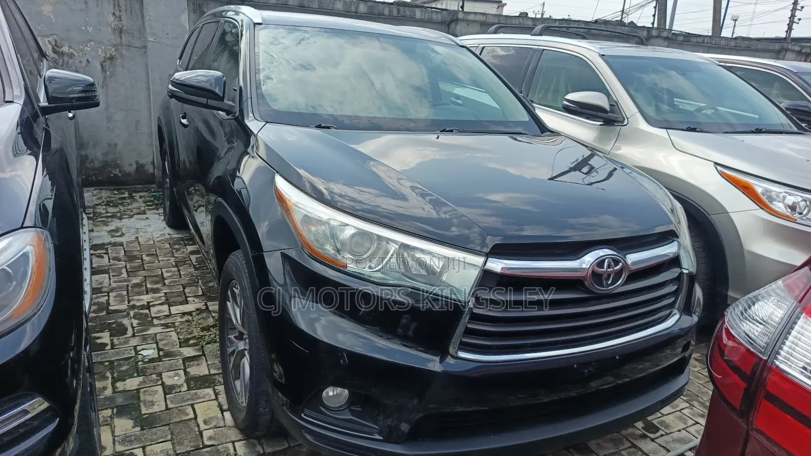 Toyota Highlander XLE 4dr SUV AWD (3.5L 6cyl 6A) 2015 Black