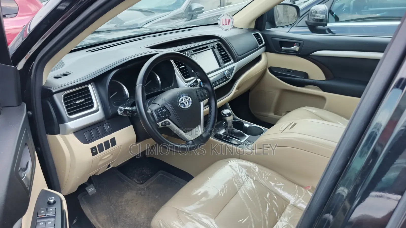 Toyota Highlander XLE 4dr SUV AWD (3.5L 6cyl 6A) 2015 Black
