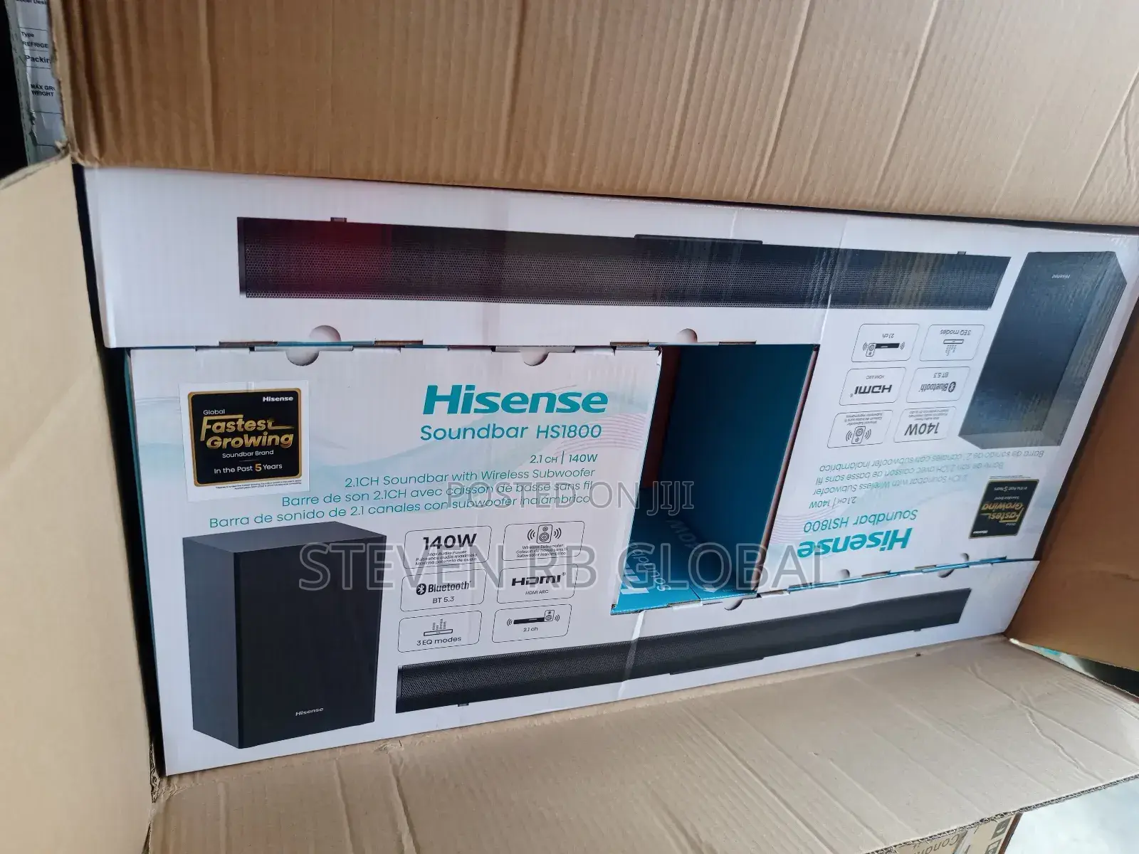Hisense 140w Sound System – Aud Hs1800 (2.1ch)