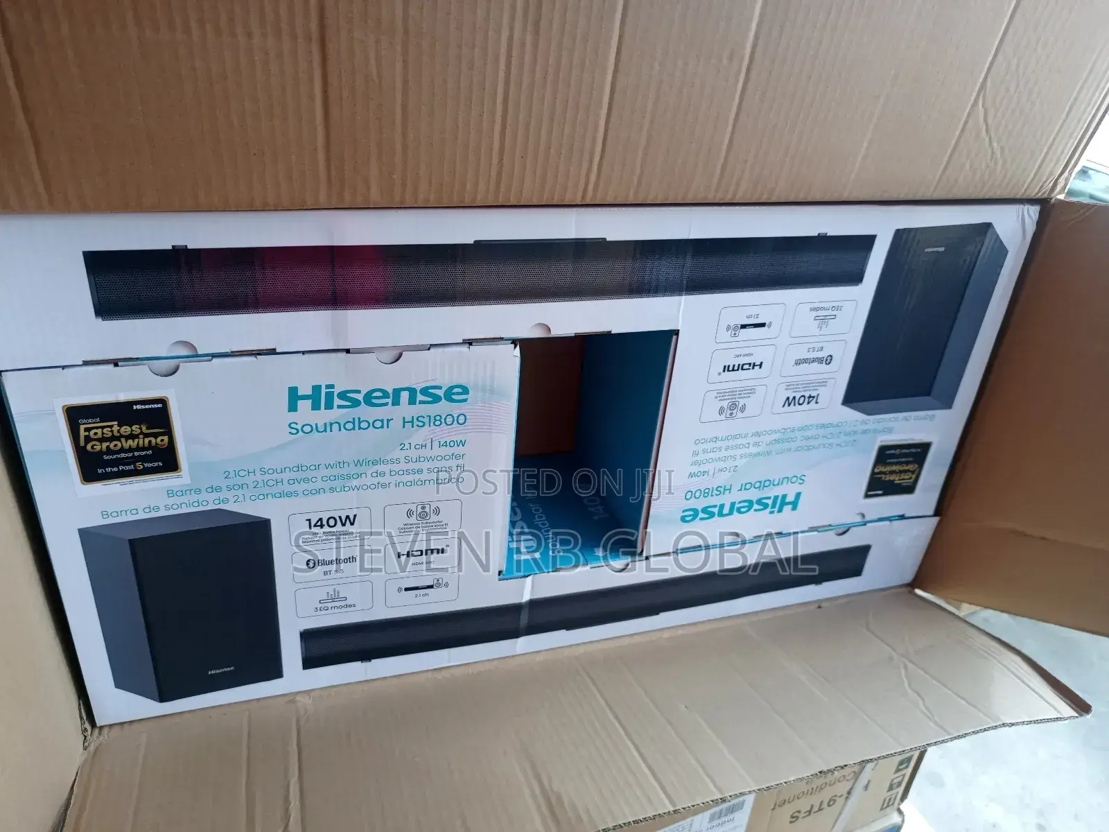 Hisense 140w Sound System – Aud Hs1800 (2.1ch)