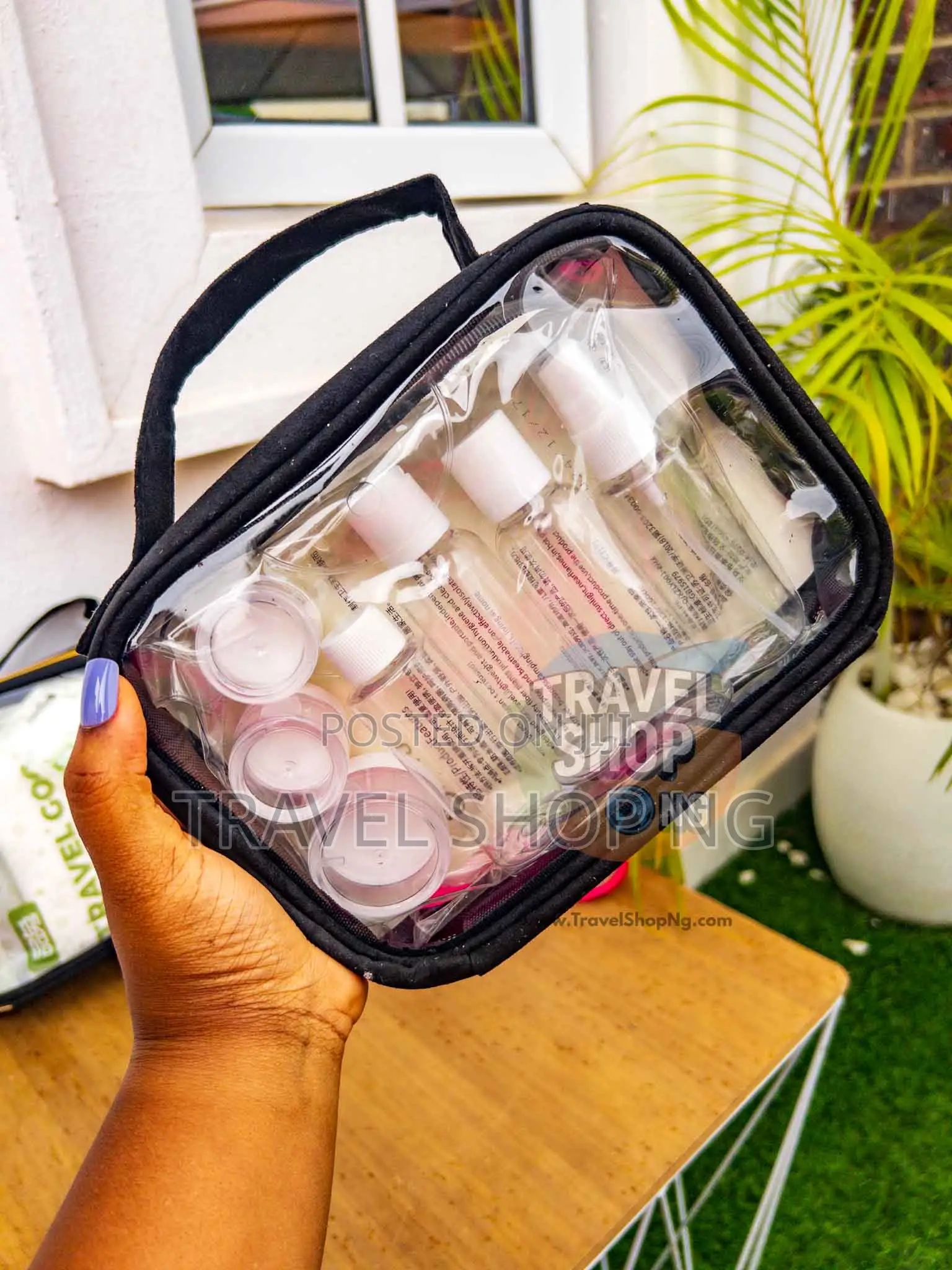 Makeup Toiletry Bag – Travel Organizer for Cosmetics and Essentials