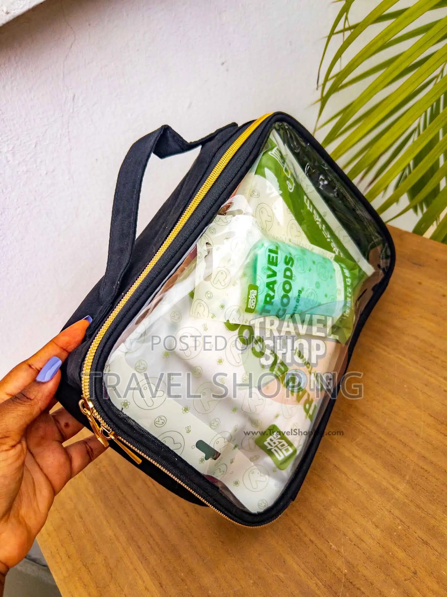Makeup Toiletry Bag – Travel Organizer for Cosmetics and Essentials