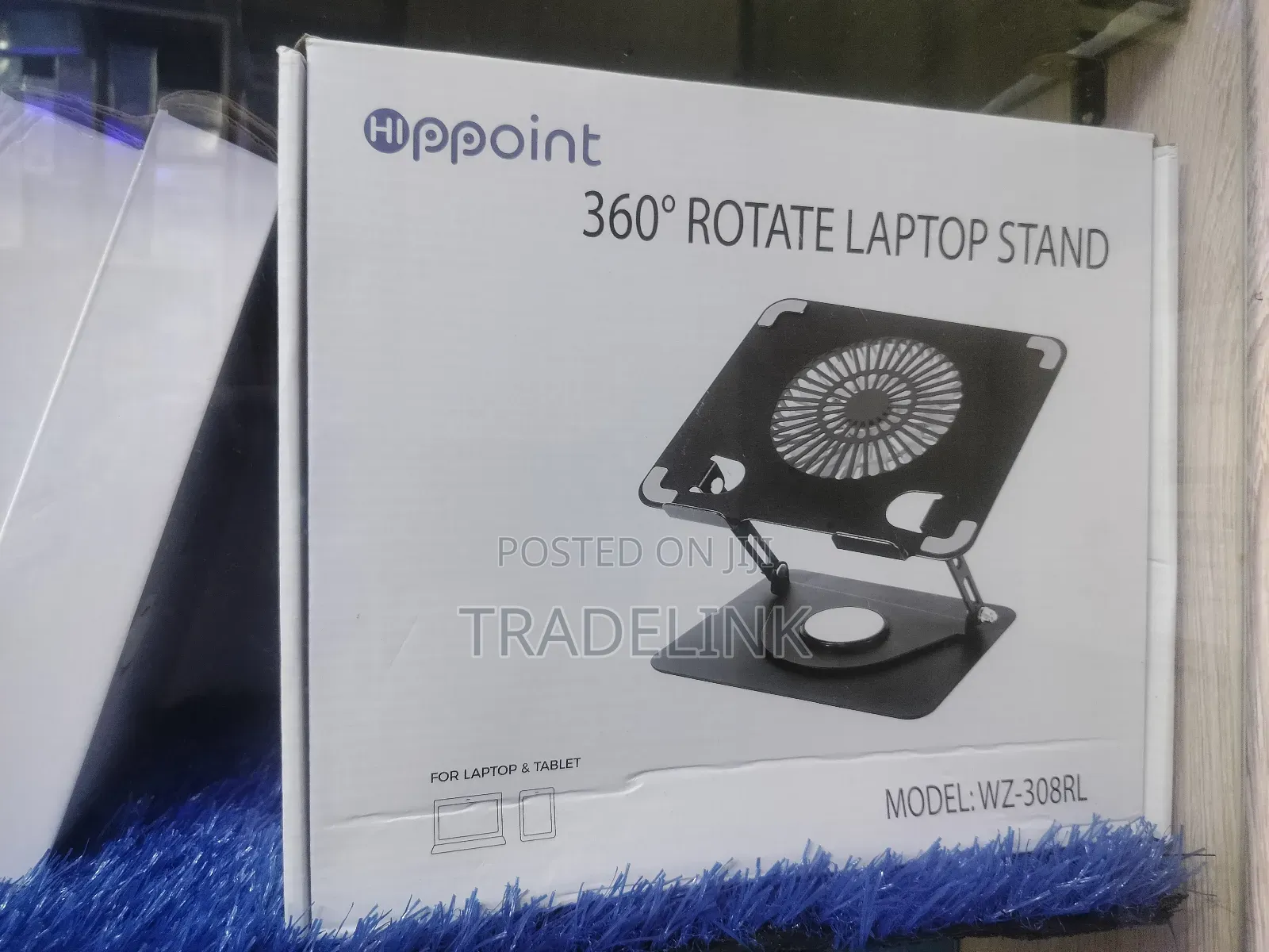 Adjustable Laptop Stand With 2 Built in Cooling Fan