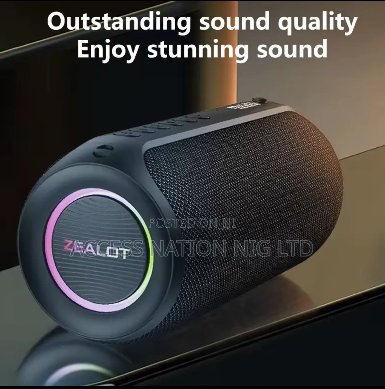 Zealot S32 Max Outdoor Waterproof Ipx 5,Dual Pairing, 3600mah Battery.